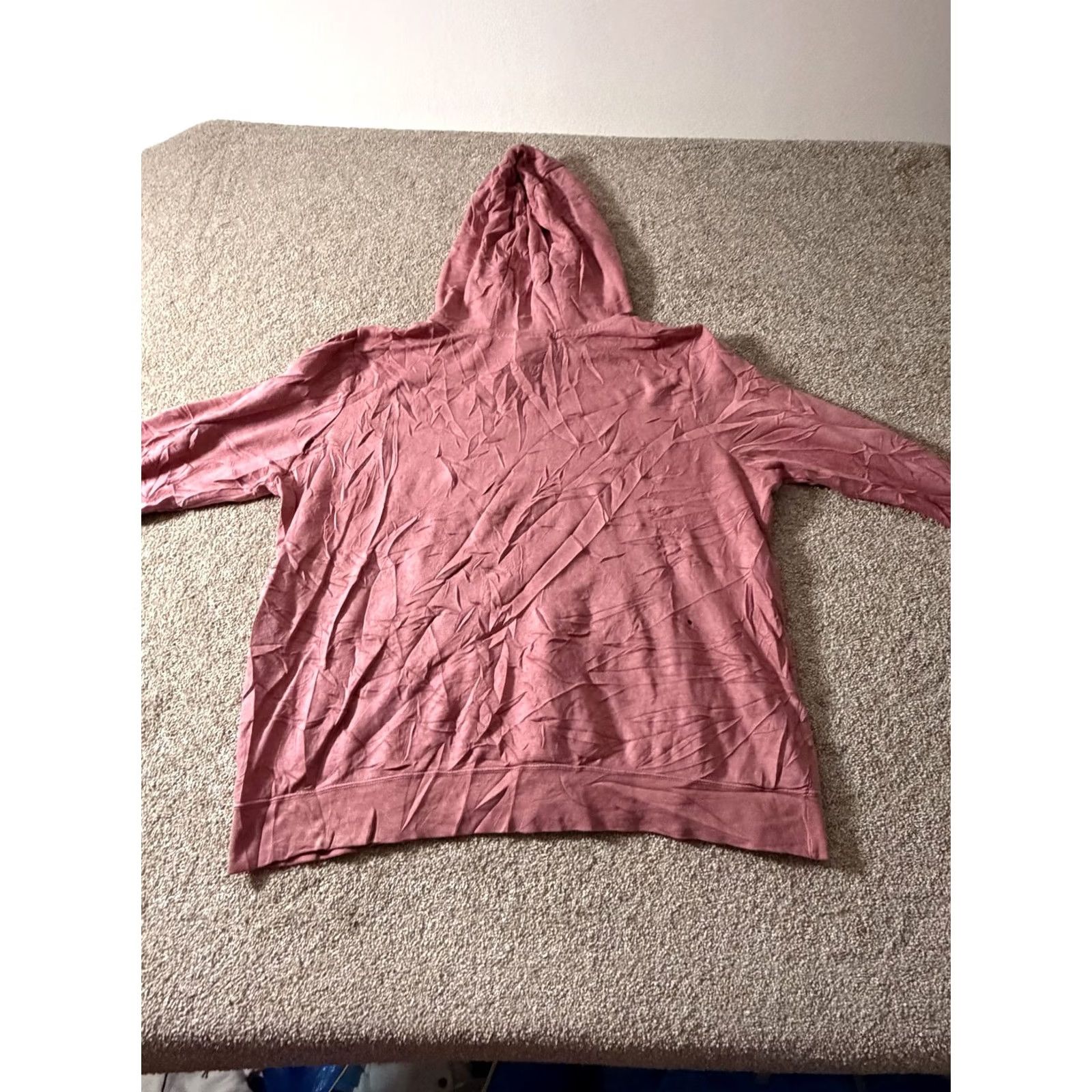 Nike Nike Hoodie Womens 1X Pink Fleece Pullover Swoosh Logo Sweatshirt CJ0413-614 Size XL / US 12-14 / IT 48-50 - 7 Thumbnail