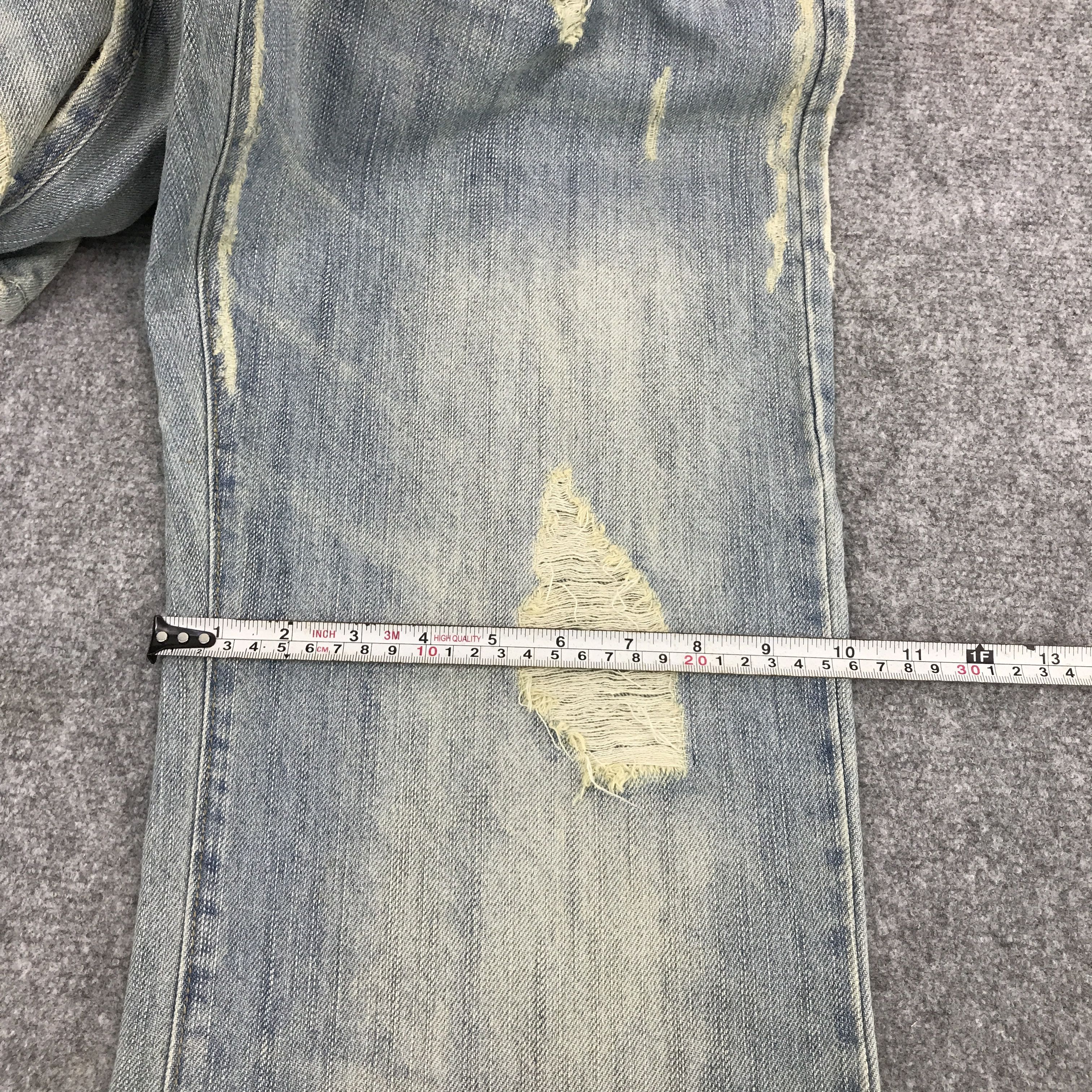 Abercrombie & Fitch BAGGY DENIM ABERCROMBIE AND FITHC DISTRESSED JEANS PANT Size US 32 / EU 48 - 8 Thumbnail