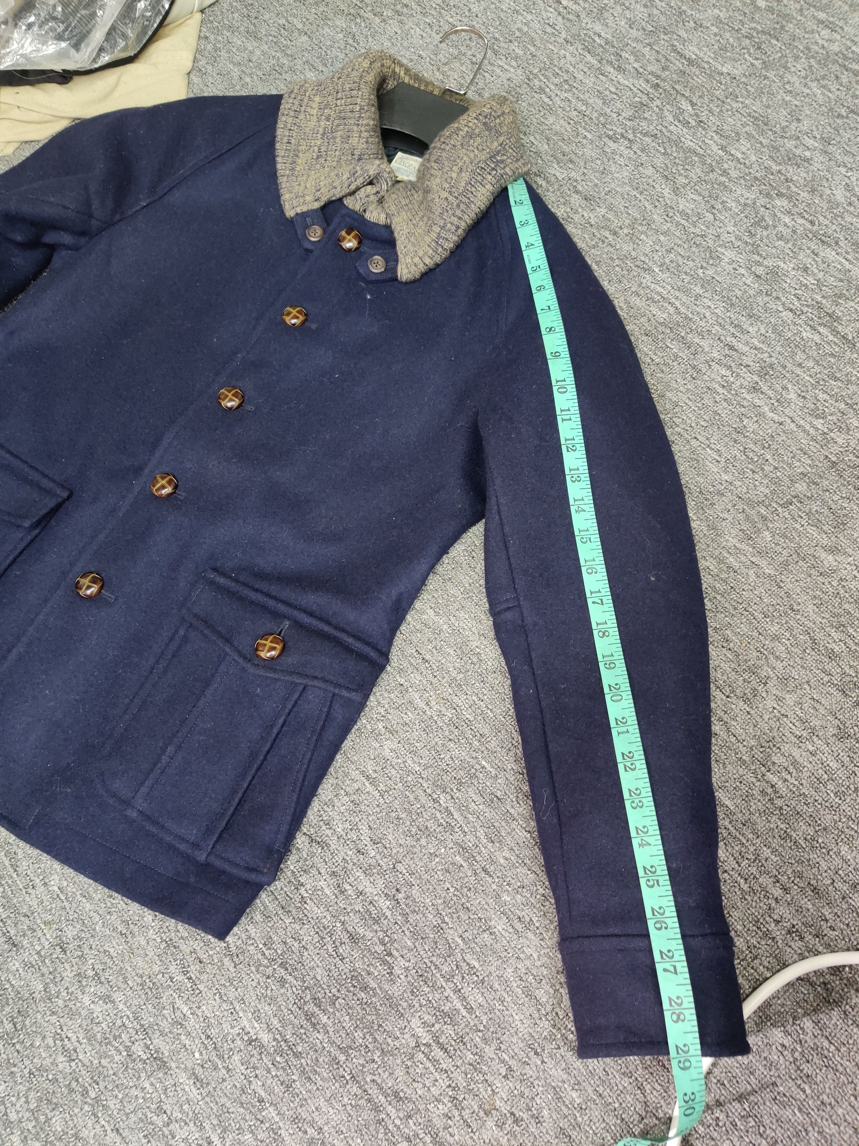 Ciaopanic Vintage Ciaopanic Shawl Collar Wool Single Breasted Coat Size US M / EU 48-50 / 2 - 15 Thumbnail