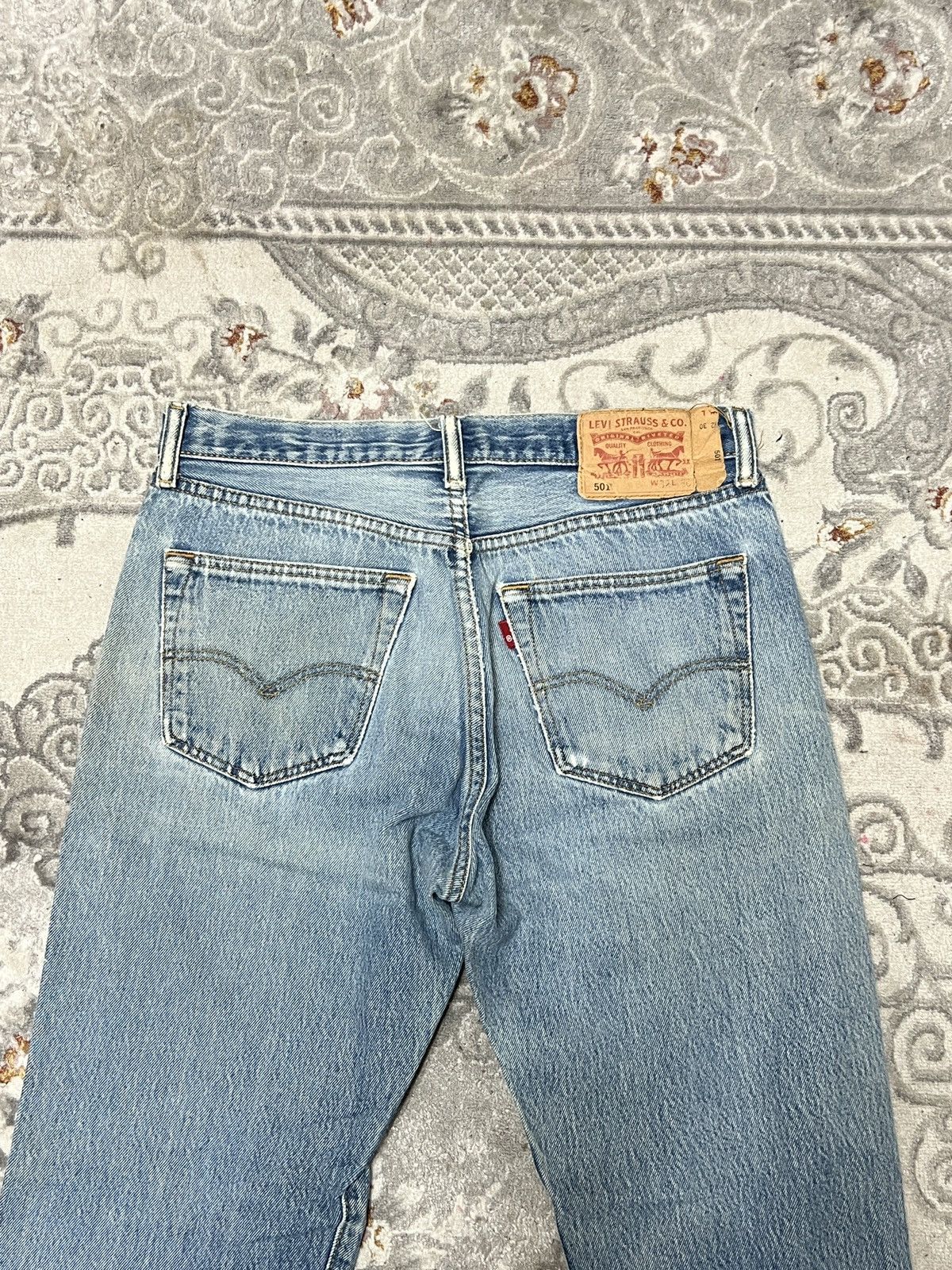 Levi's × Levi's Vintage Clothing LEVIS 501 32 x 30 DISTRESSED JEANS DENIM Size US 31 - 8 Thumbnail