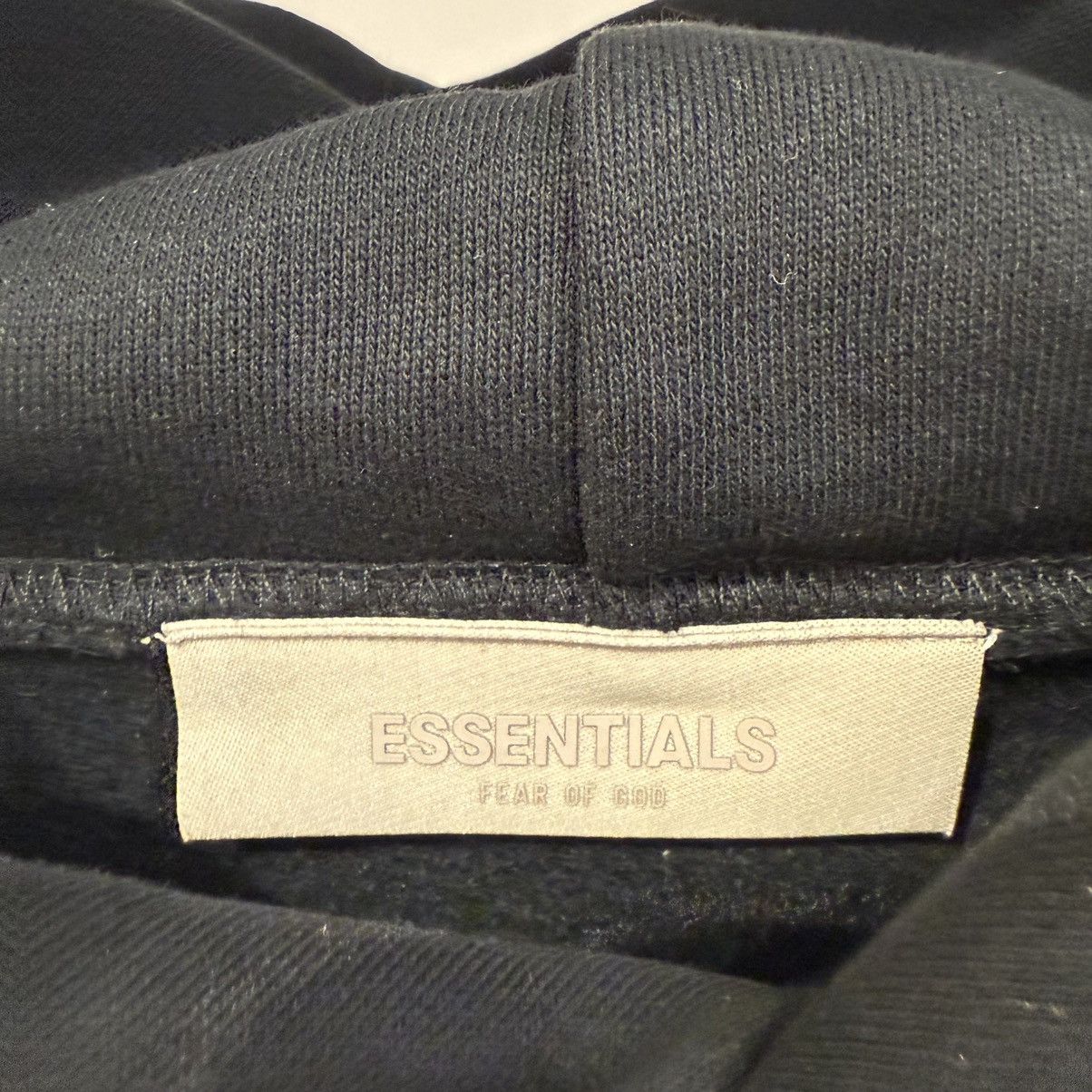 Fear of God Fear of God Essentials Hoodie Stretch Limo Black Size US XL / EU 56 / 4 - 3 Thumbnail