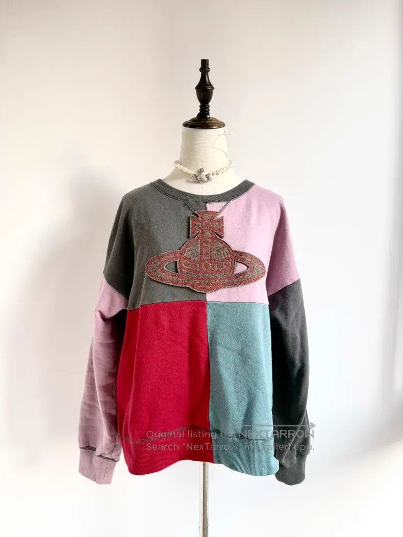 Vivienne Westwood Vivienne Westwood size 00 Pink Blue Colorful Mixed Big Satu Size M / US 6-8 / IT 42-44 - 1 Thumbnail