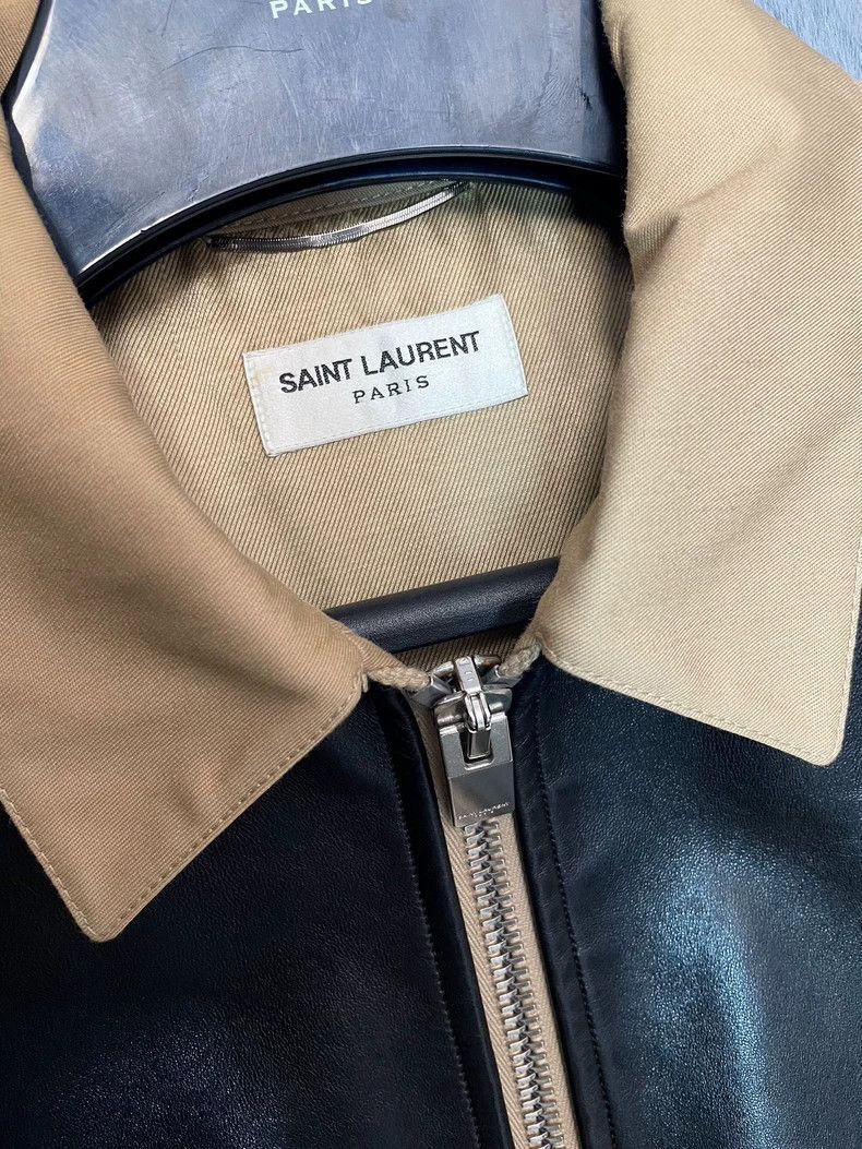 Saint Laurent Paris Saint Laurent Paris Lambskin patchwork jacket-2506 Size US M / EU 48-50 / 2 - 3 Thumbnail