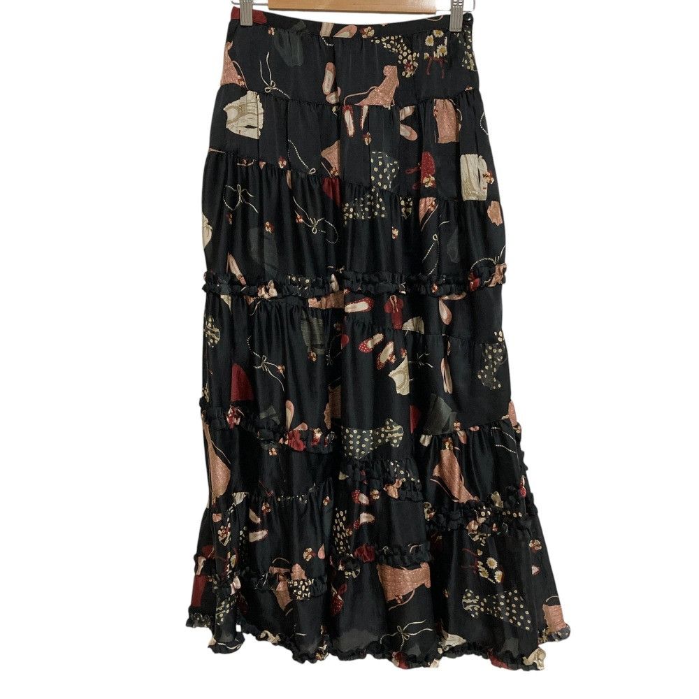 Other Other PINK HOUSE Long Flare Skirt Cotton Skirts DUTY FREE for USA Size ONE SIZE - 1 Thumbnail