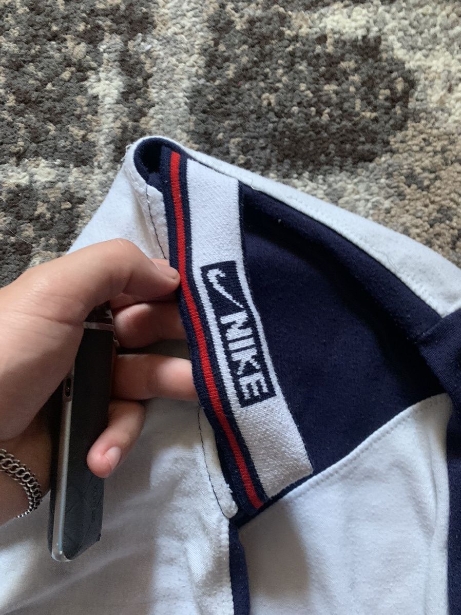 Nike × Vintage Nike vintage long sleeves small logo polo 90s Size US L / EU 52-54 / 3 - 3 Thumbnail
