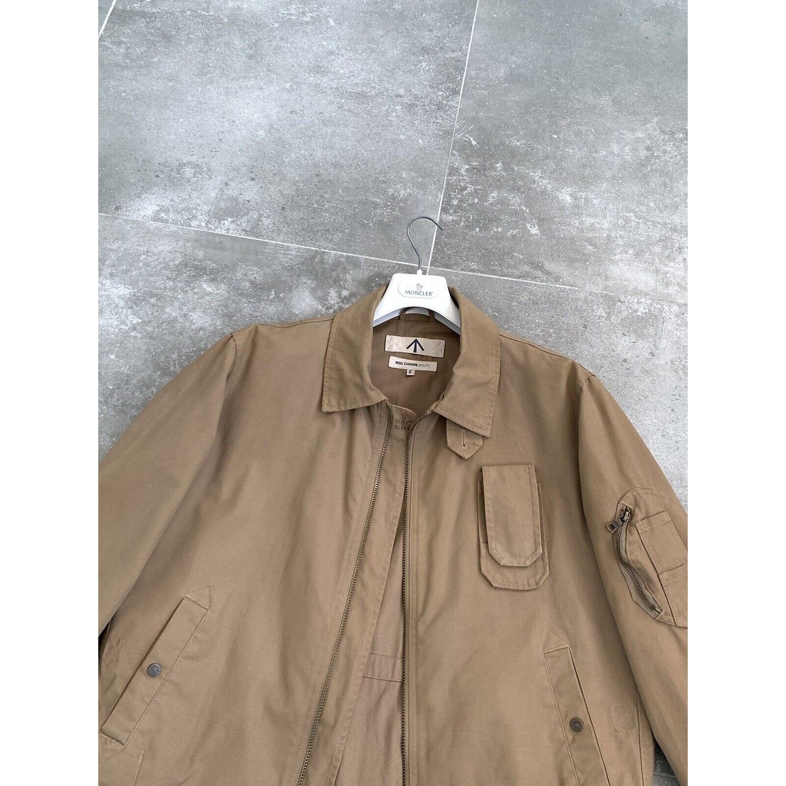Nigel Cabourn Men's NIGEL CABOURN Utility Bomber Coat Jacket Size XL EU 54 Size US XL / EU 56 / 4 - 6 Thumbnail