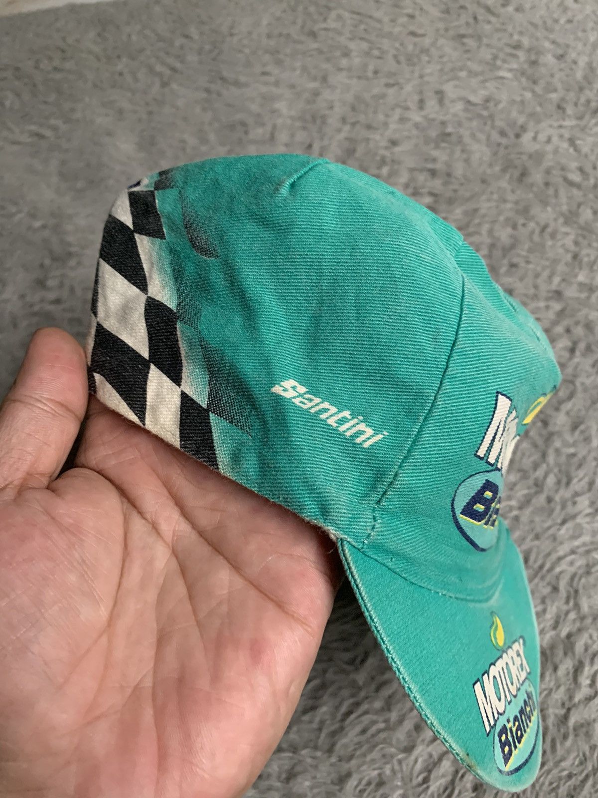 Gear for Sports Vintage Motorex Bianchi Santini Cotton Cycling Cap Size ONE SIZE - 4 Thumbnail