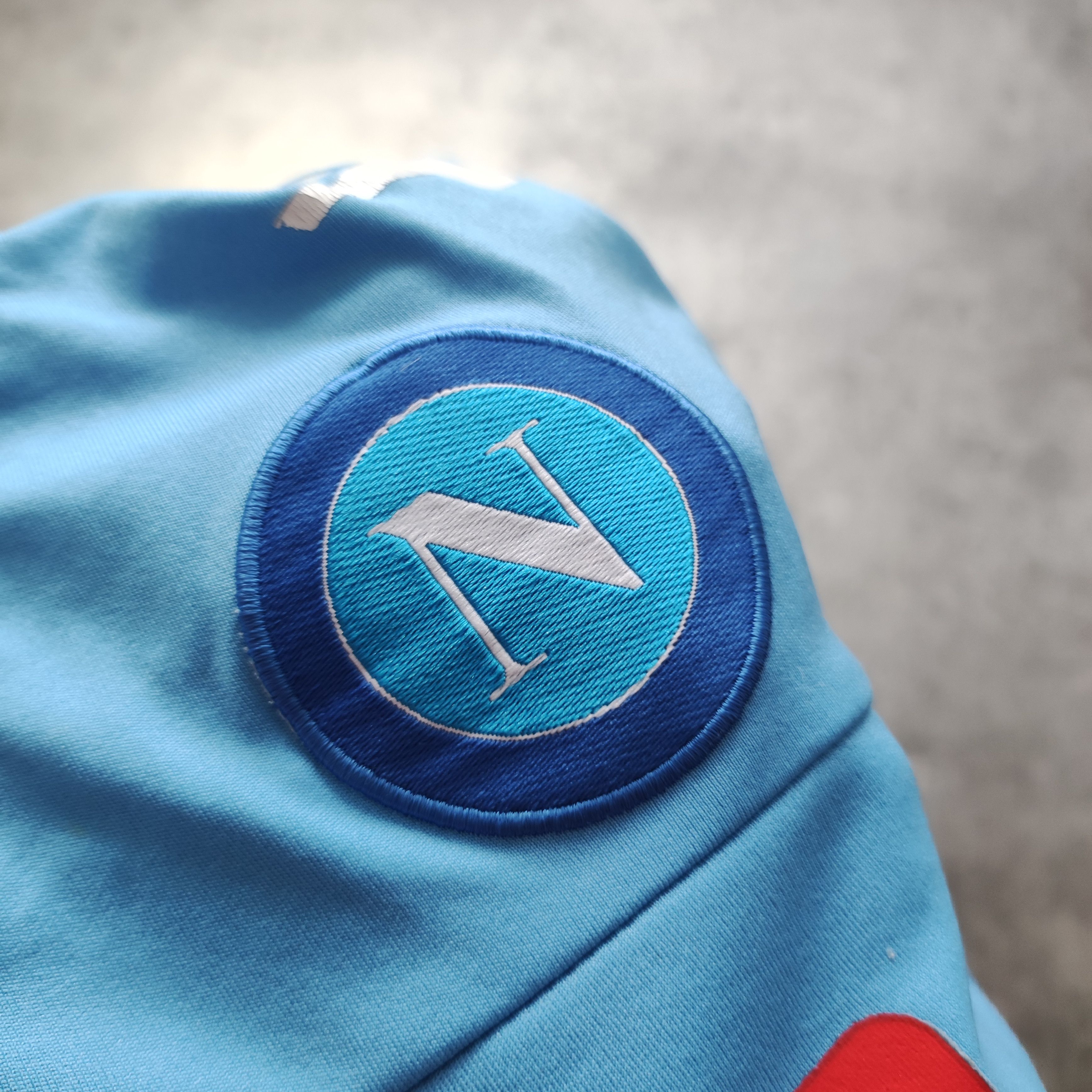 Vintage RARE 2011/12 Napoli FC #7 El Capitan Home Football Jersey Size US S / EU 44-46 / 1 - 6 Thumbnail