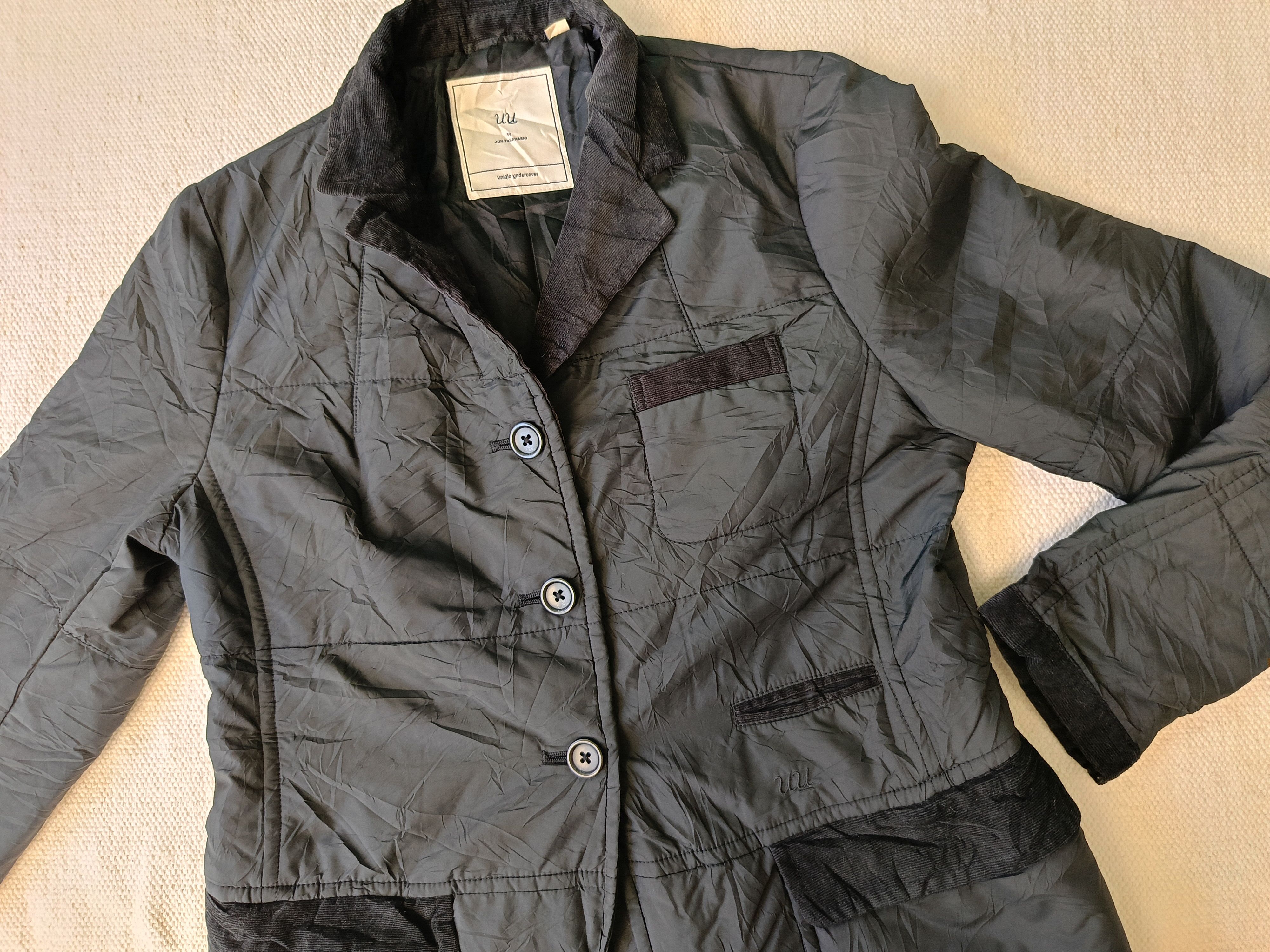 Jun Takahashi × Undercover × Uniqlo Jun Takahashi Uniqlo Undercover UU black quilted jacket Size S / US 4 / IT 40 - 10 Thumbnail