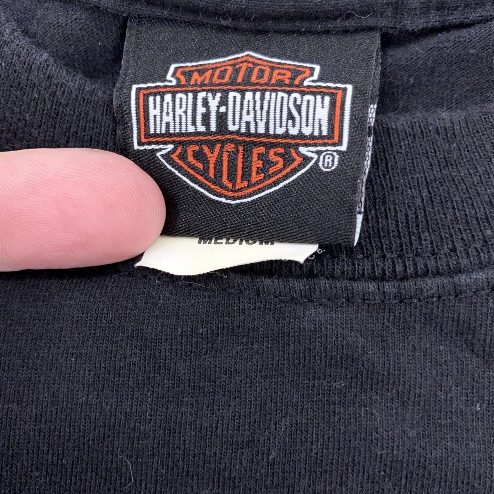 Harley Davidson Harley-Davidson Shirt Mens Medium Black Seacoast North Hampton NH Motorcycle Tee Size US M / EU 48-50 / 2 - 6 Thumbnail