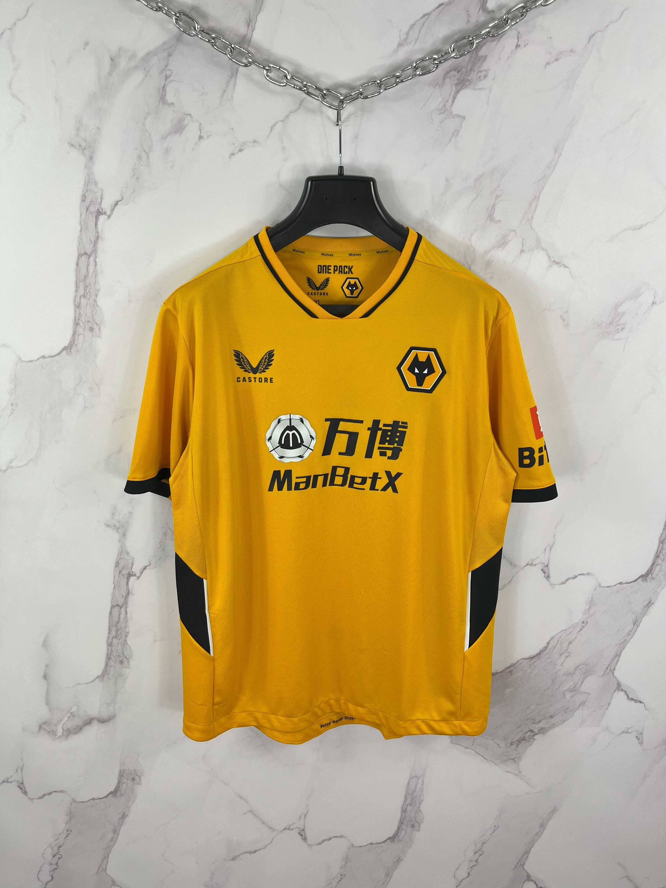 Wolves 2023 Castore Wolves New Home Kit Official Castore