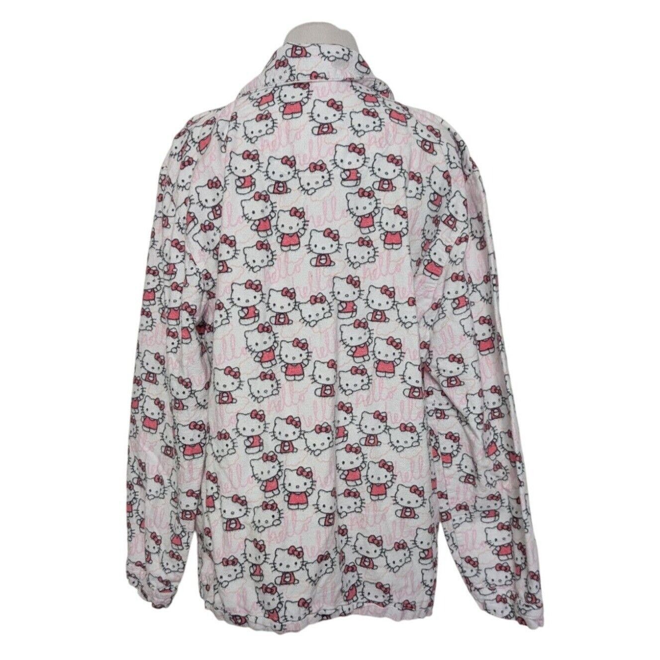 Designer Pottery Barn Sanrio Hello Kitty PJ Set Teen Size Medium Size ONE SIZE - 4 Thumbnail