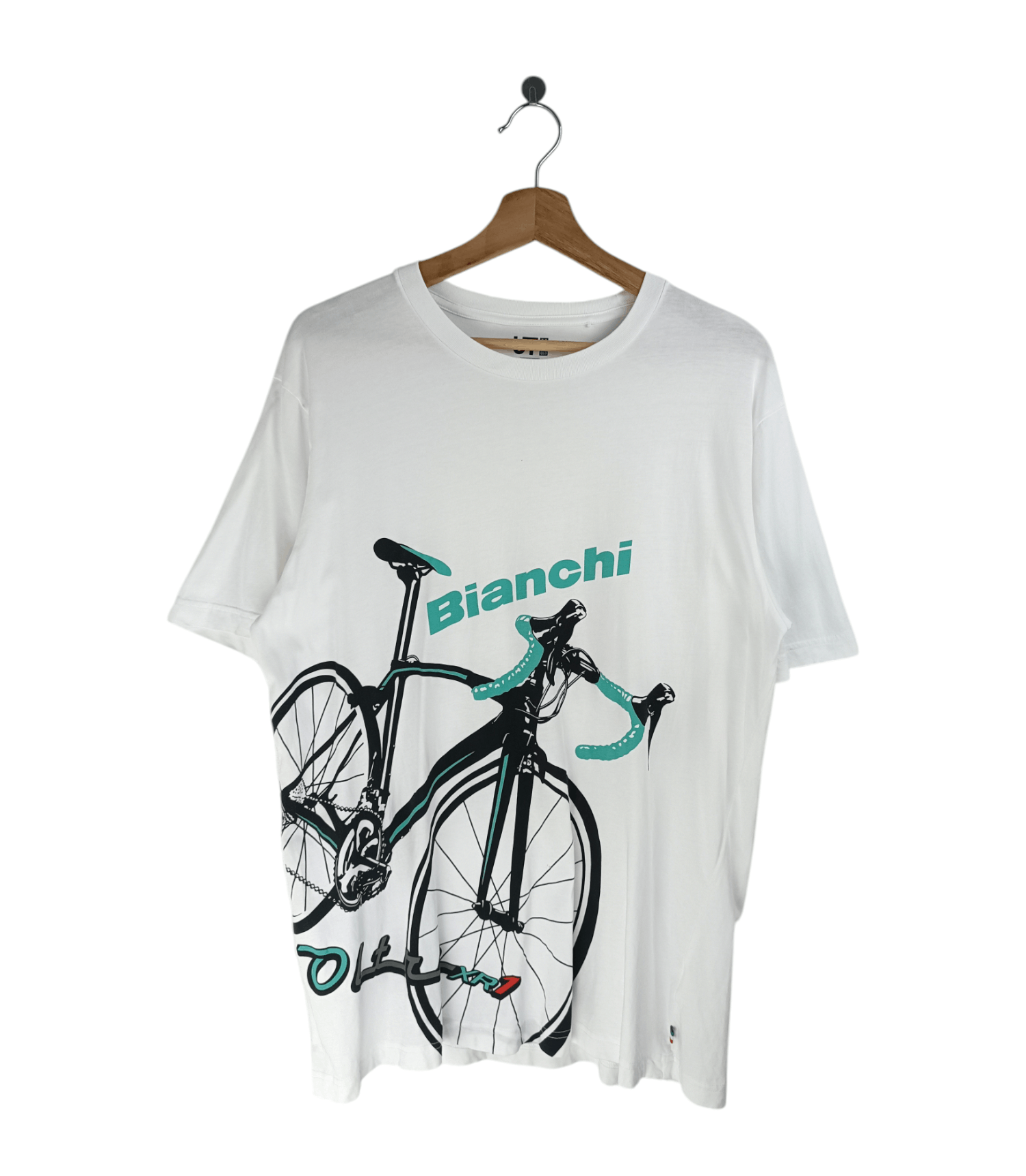 Bicycle VINTAGE BIANCHI BICYCLE RACING FIXIE TOUR DE FRANCE TEE Size US L / EU 52-54 / 3 - 1 Thumbnail