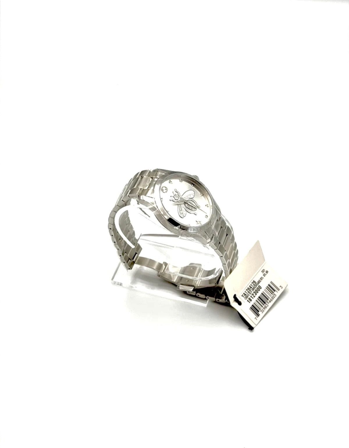 Gucci Gucci G-Timeless Silver Bee Dial Women's Watch YA1264126 Size ONE SIZE - 6 Thumbnail