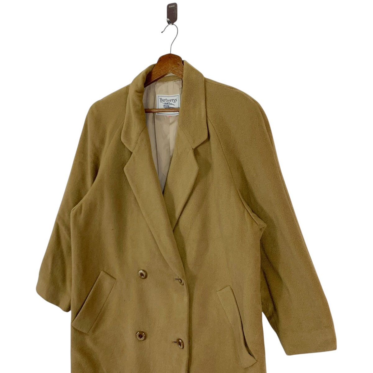 Burberry VINTAGE BURBERRYS OF LONDON DOUBLE BREASTED WOOL COAT Size US M / EU 48-50 / 2 - 3 Thumbnail