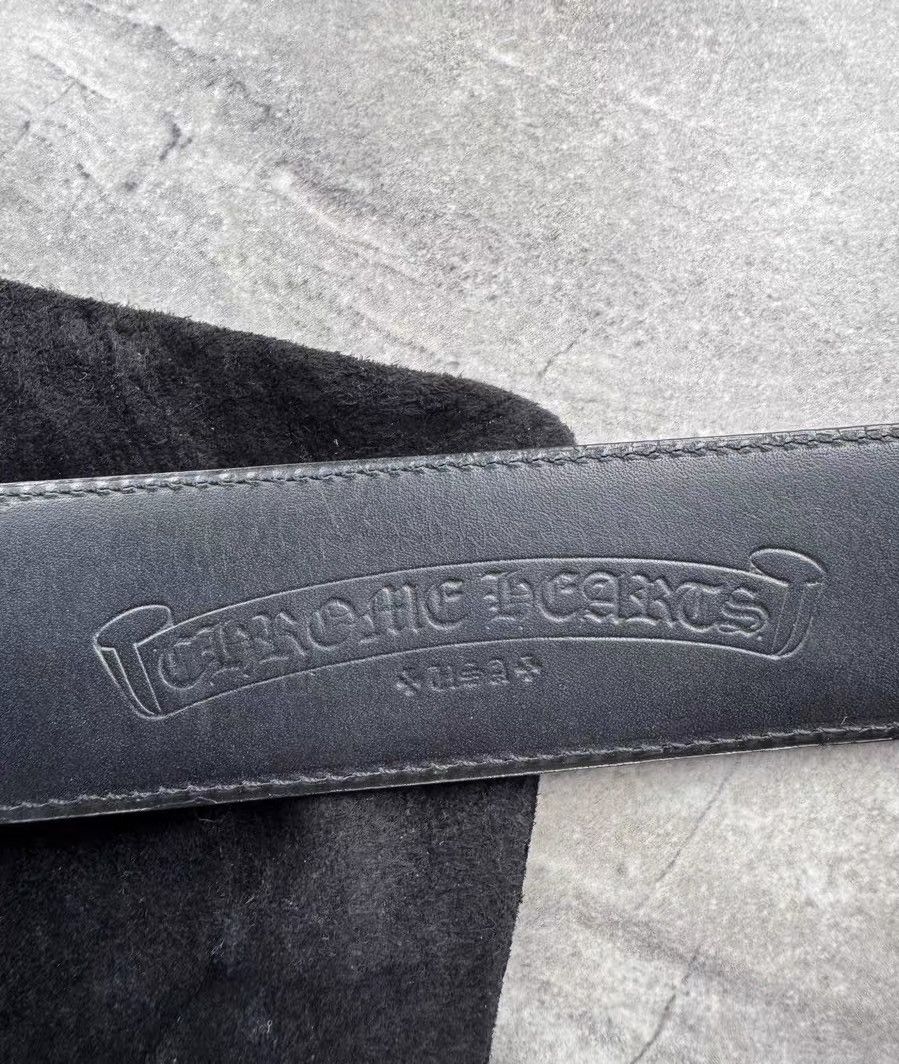 Chrome Hearts Chrome Hearts Gunslinger Round Tip Gunner Belt, Black Size ONE SIZE - 8 Thumbnail