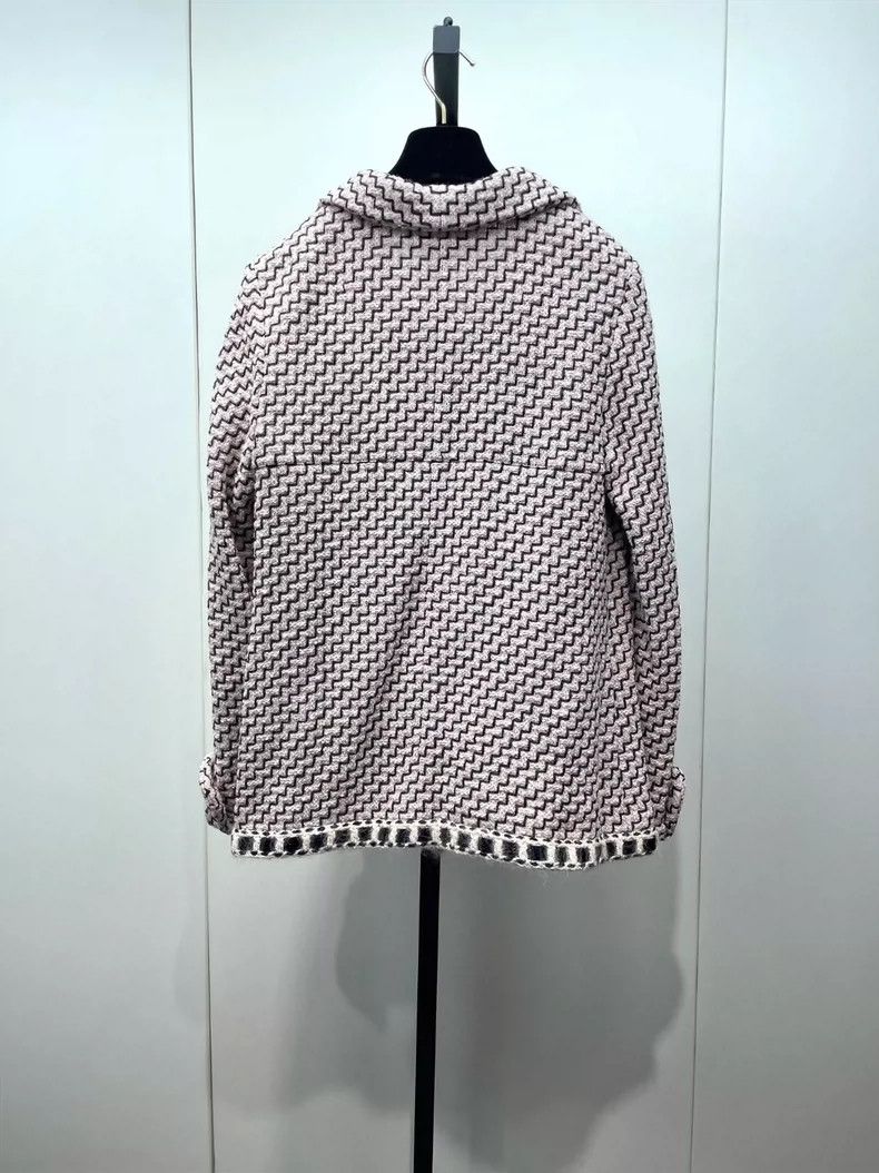 Chanel Chanel Roman series wavy pink jacket 2504-Nextarrow Size XS / US 0-2 / IT 36-38 - 2 Thumbnail