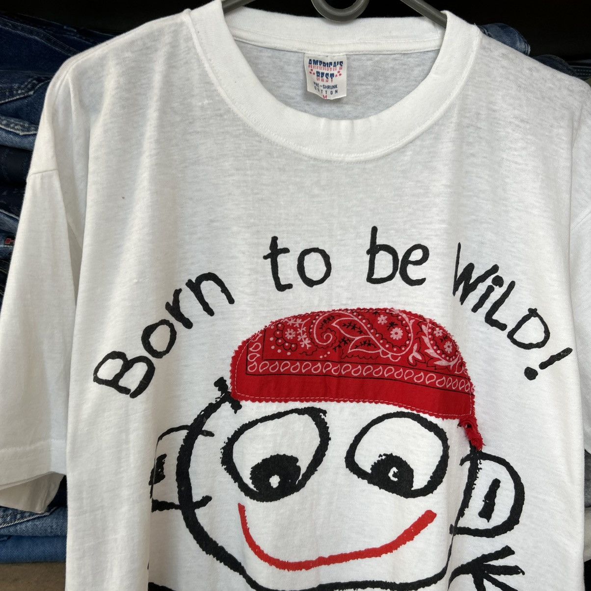 Vintage Vintage Born To Be Wild Ibiza Big logo Cartoon 90’s tee Size US M / EU 48-50 / 2 - 2 Thumbnail