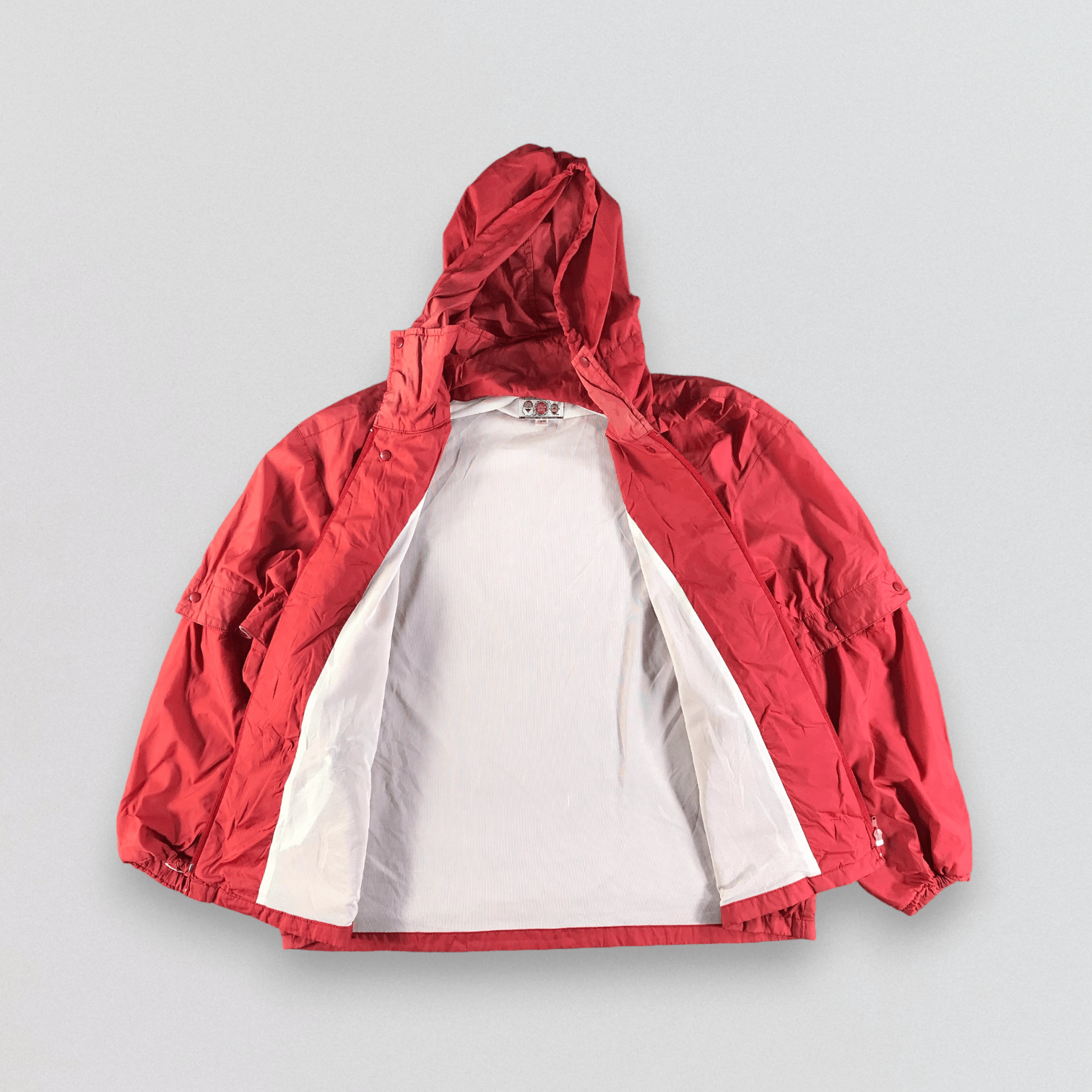 Vintage Vintage Captain Santa Hooded Windbreaker Jacket Size US L / EU 52-54 / 3 - 2 Thumbnail