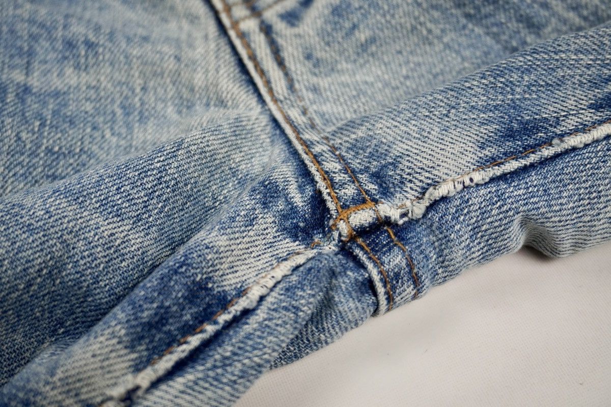 Levi's Vintage 90s LEVIS Big E 502xx redline selvedge grunge style Size US 30 / EU 46 - 20 Thumbnail