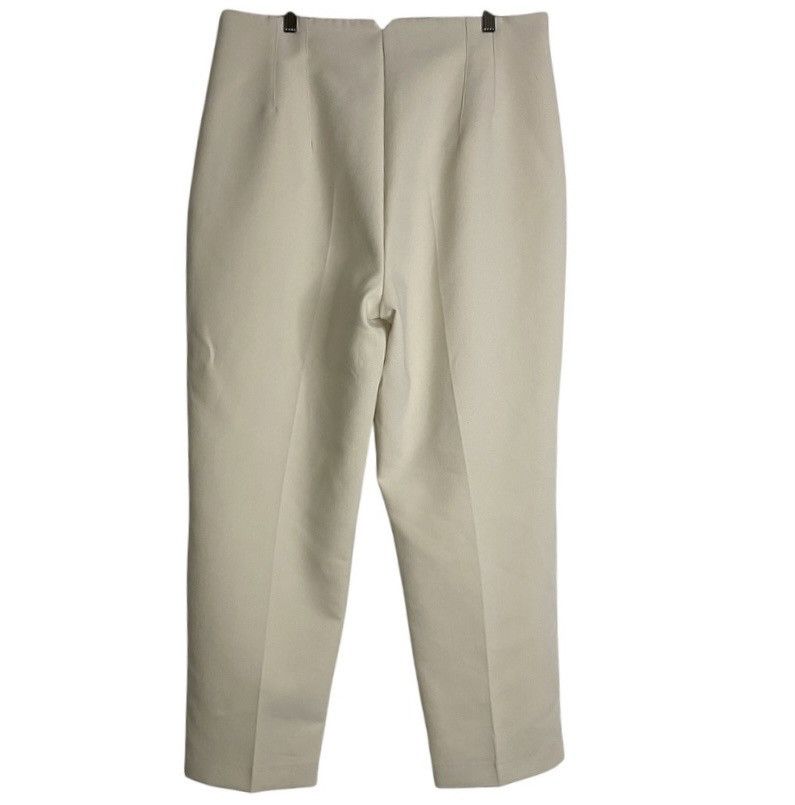 Zara Zara High Waist Trousers Dress Pants Womens XXL Beige EUC Size 34" / US 12 / IT 48 - 2 Thumbnail