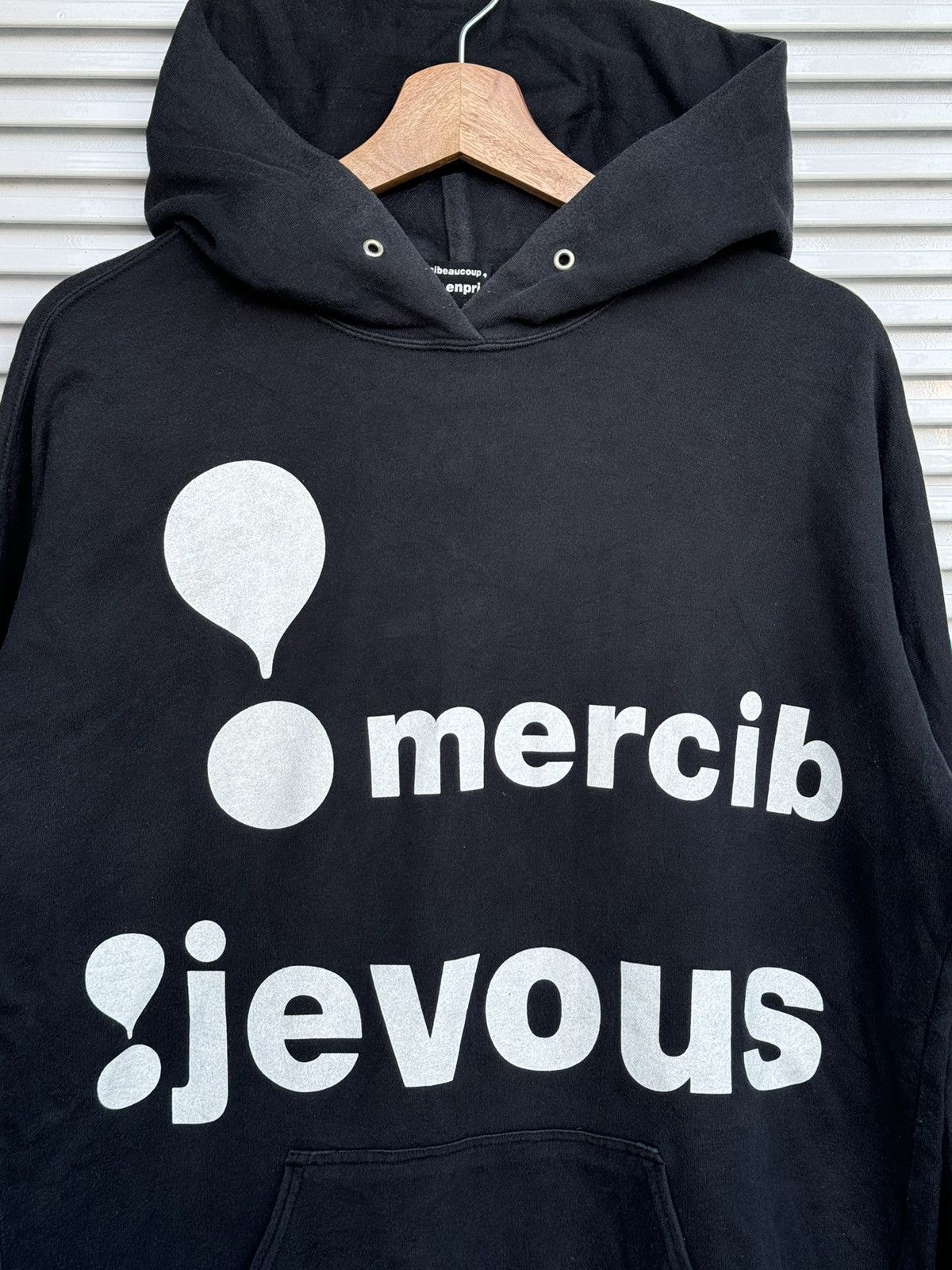 Issey Miyake Vintage Issey Miyake Mercibeaucoup Jevous Emprie Hoodies Size US L / EU 52-54 / 3 - 3 Thumbnail