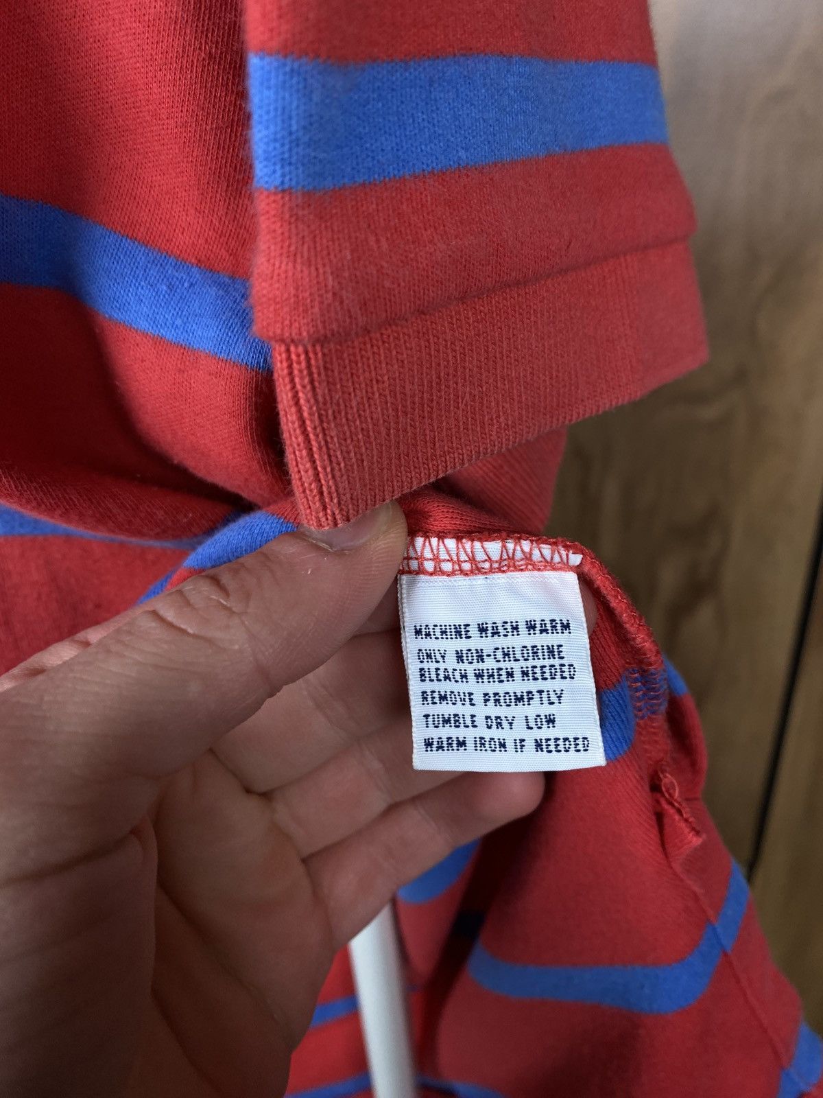 Polo Ralph Lauren 🎠Vintage 90s Polo T-Shirt Polo Ralph Lauren Striped Pony🎠 Size US L / EU 52-54 / 3 - 10 Thumbnail