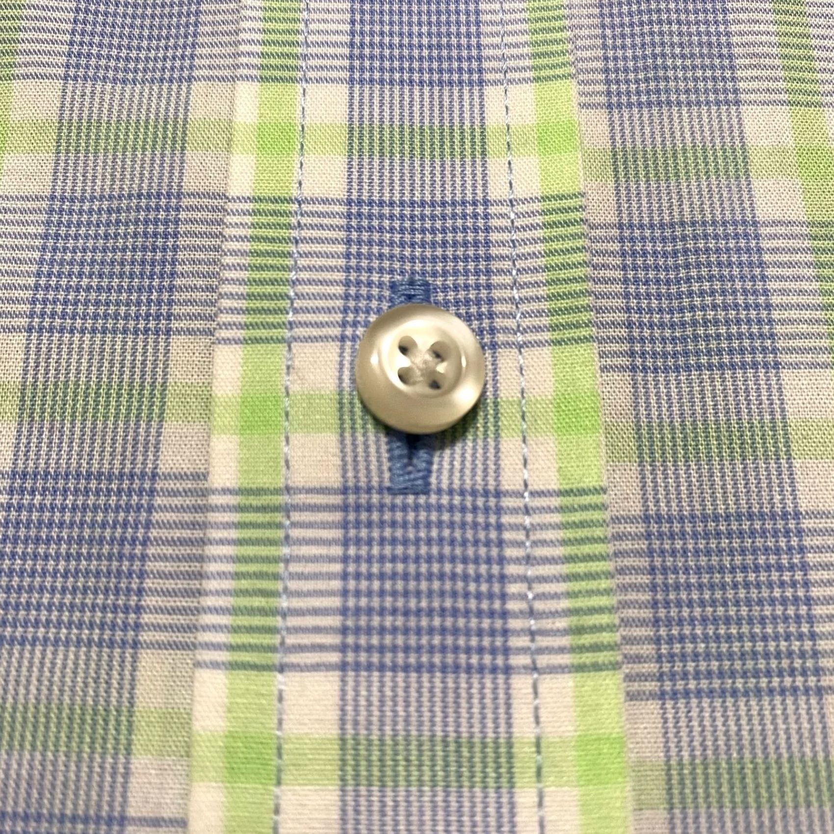 Stafford Stafford Mens Shirt Multicolor Plaid Long Sleeve Button-Front Easy Care sz 17.5 Size US XXL / EU 58 / 5 - 6 Thumbnail