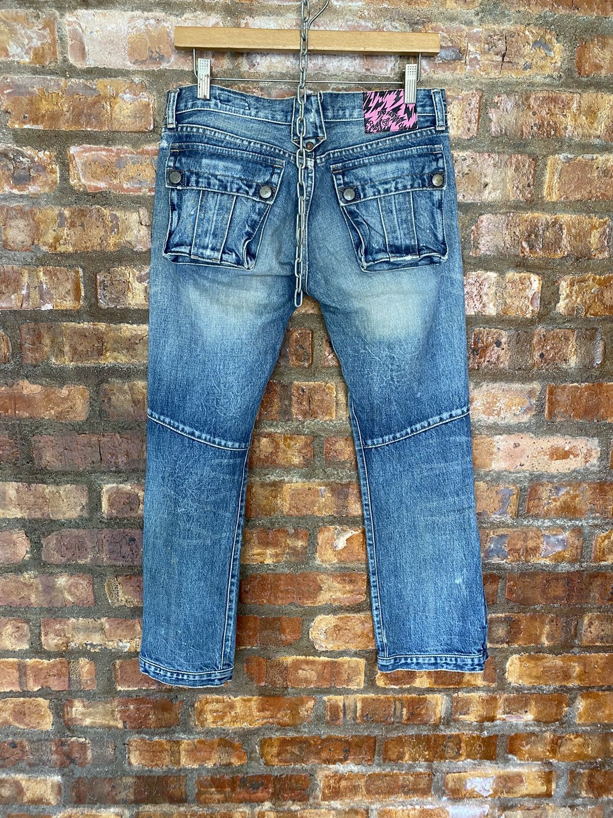 Hysteric Glamour RNA DNA Japan Ankle large zipper pants Size US 31 - 9 Thumbnail