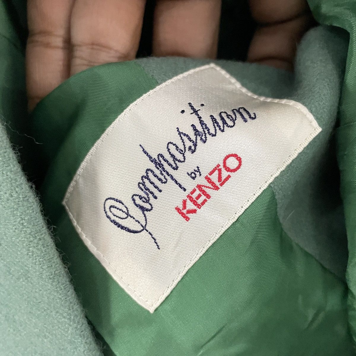 Composition by Kenzo Vintgar Composition By Kenzo Hoodies Coat Jacket Size L / US 10 / IT 46 - 5 Thumbnail