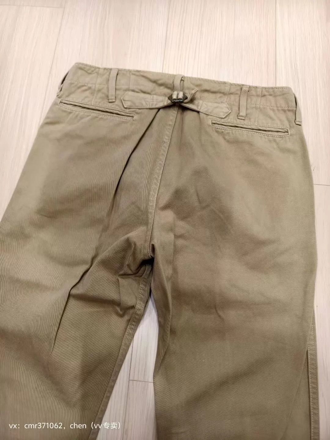 Visvim visvim 17aw slim chino khaki 2 new giza washed Size US 32 / EU 48 - 6 Thumbnail