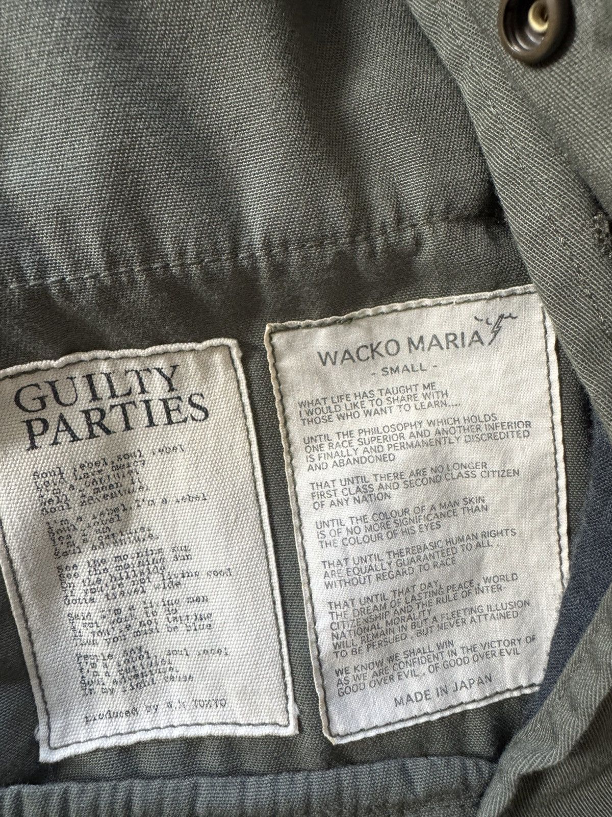 Wacko Maria Wacko Maria Military Jacket Size US S / EU 44-46 / 1 - 3 Thumbnail