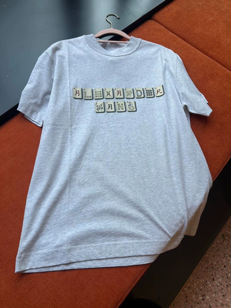 Alexander Wang Alexander Wang Mahjong Logo Short Sleeve T-Shirt Size S / US 4 / IT 40 - 1 Thumbnail