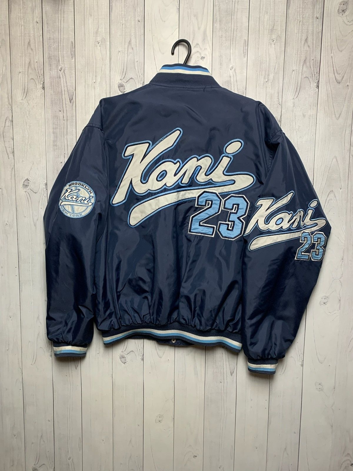 Karl Kani × Vintage Vintage Karl Kani bomber jacket rap Y2K size M big logo Size US M / EU 48-50 / 2 - 1 Thumbnail
