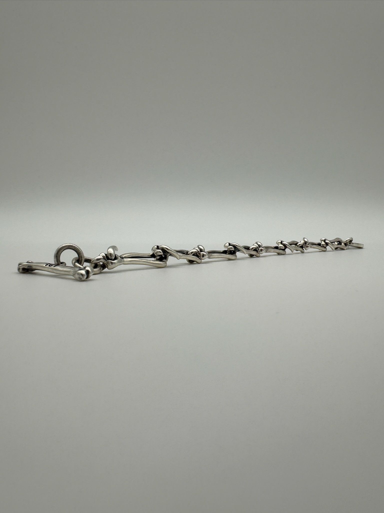 FW25 Supreme Yohji Yamamoto The Great Frog Silver Bracelet