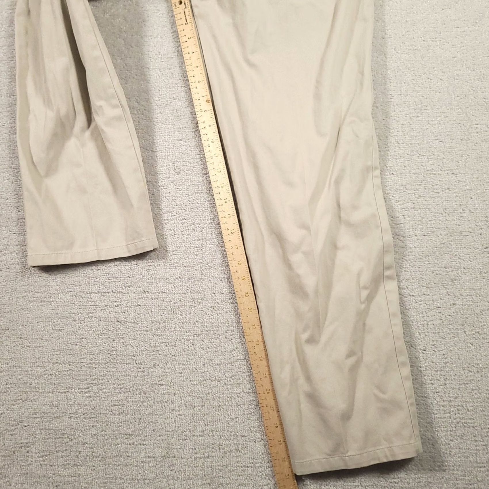 Dockers Dockers Chino Pants Mens 34x32 Beige Straight Fit Workwear Shirt? Size US 34 / EU 50 - 4 Thumbnail