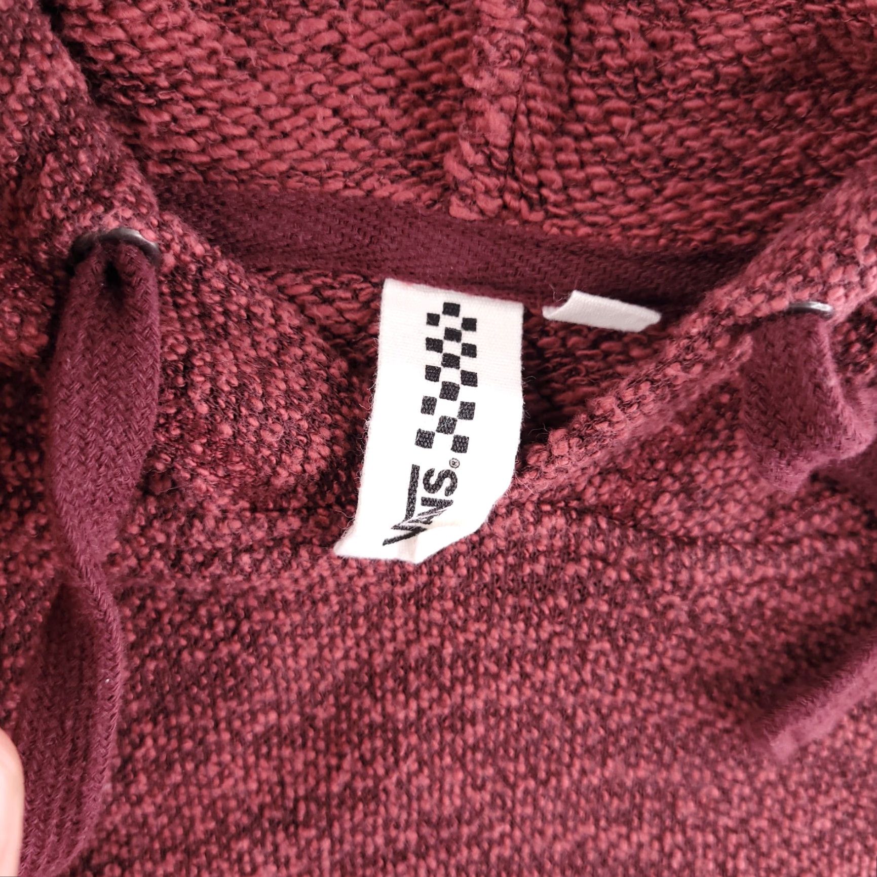 Vans VANS Hoodie Womens XS Knit Red 66 Pullover Sweatshirt Size XS / US 0-2 / IT 36-38 - 5 Thumbnail