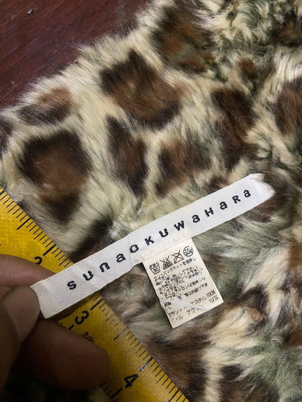 Issey Miyake × Sunao Kuwahara Sunao kuwahara fur leopard scarf by Issey miyake Size ONE SIZE - 5 Thumbnail