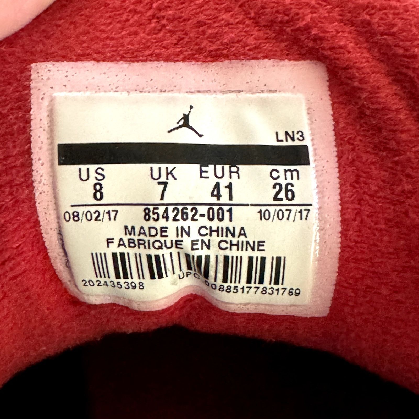 Jordan Brand × Nike Size 8 - Nike Air Jordan 3 Retro OG Black Cement Men's Shoes Size US 8 / EU 41 - 7 Thumbnail