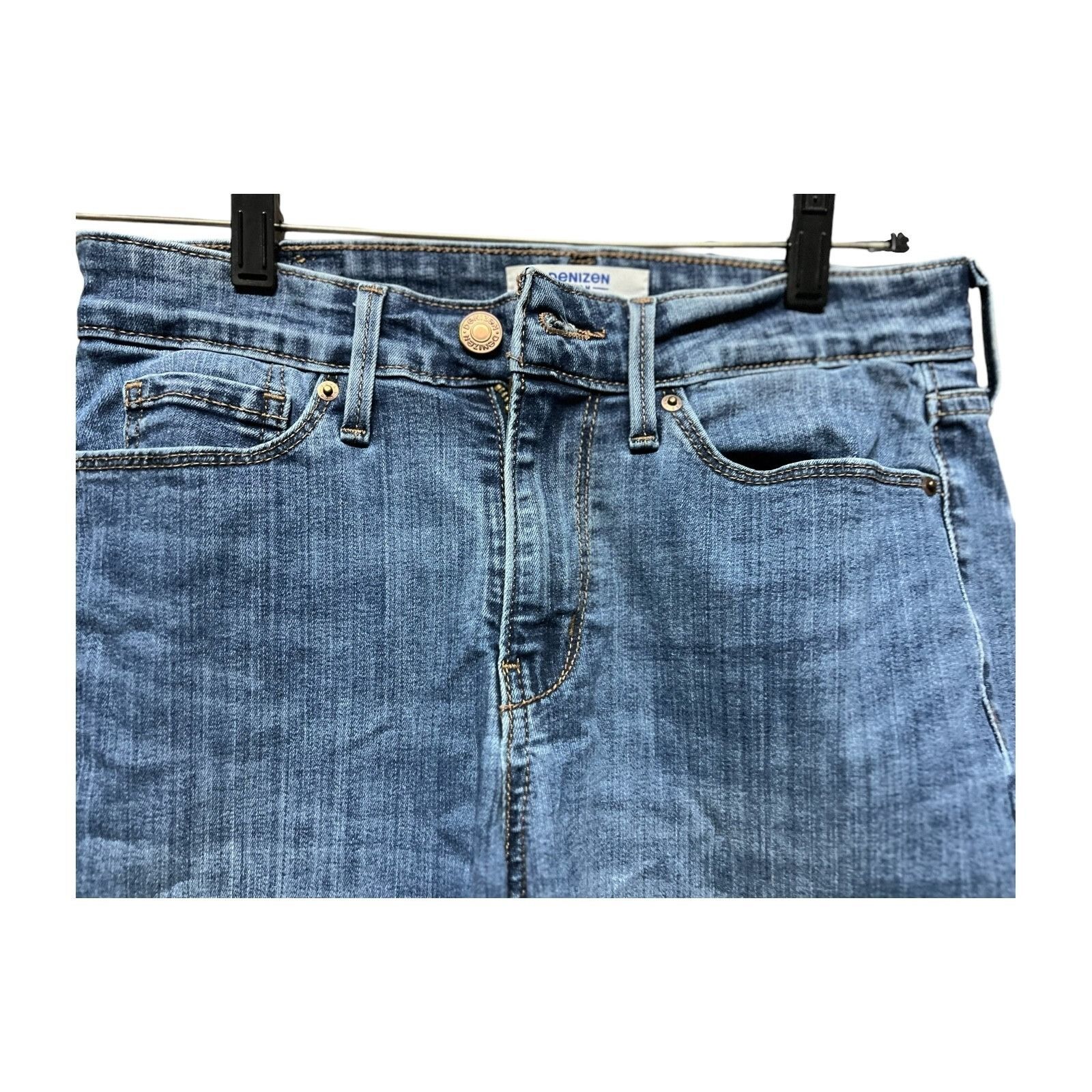 Levi's Vintage****LEVI'S***DENIZEN HIGH RISE SKINNY FIT WOMENS BLUE Size 27" / US 4 / IT 40 - 8 Thumbnail