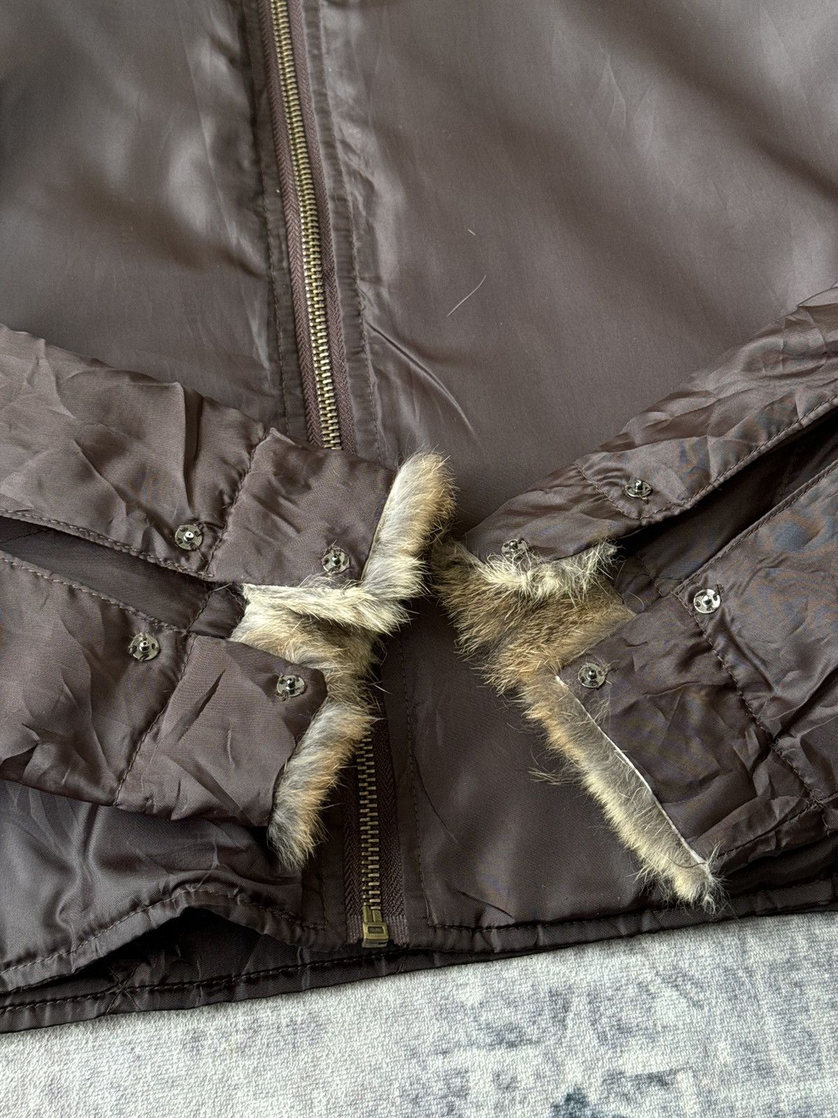 In The Attic × Japanese Brand × Vintage In The Attic Punk Poem Riot Fur LGB Inner Jacket Size US M / EU 48-50 / 2 - 8 Thumbnail