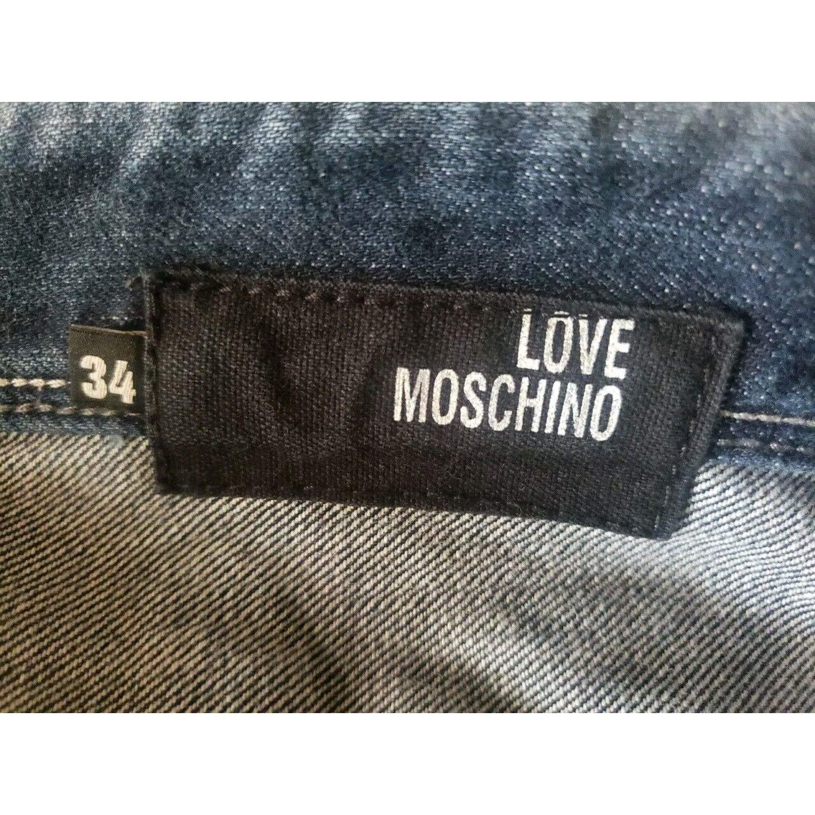 Moschino Love Moschino Men's Shorts Blue Jeans Size 34 Size US 34 / EU 50 - 3 Thumbnail