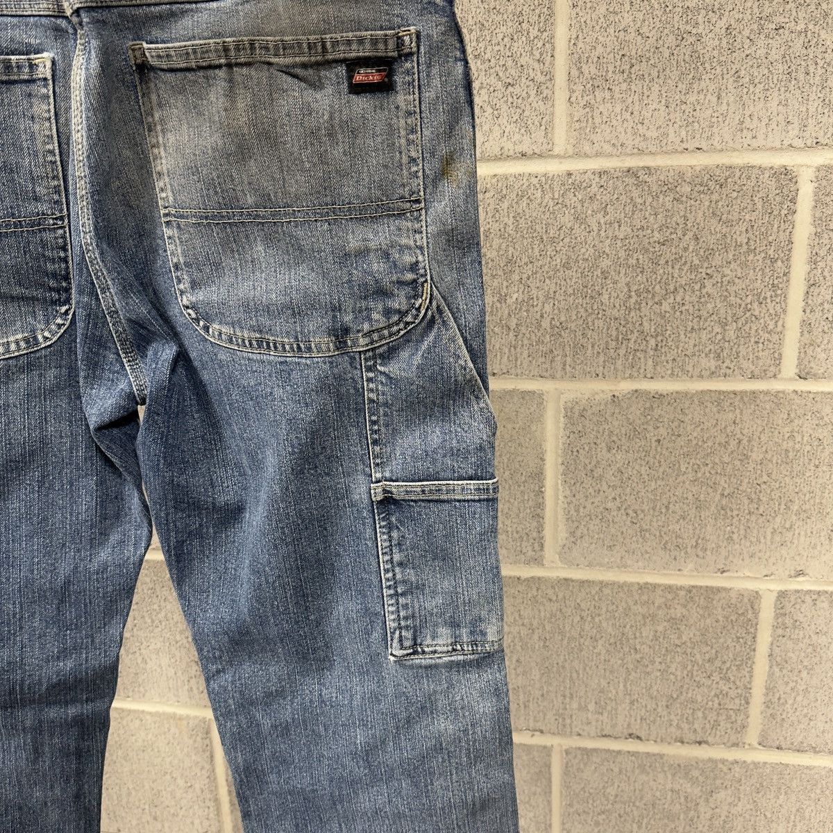 Vintage Vintage Mud Wash Dickies Jeans ERD Grunge Thrashed Faded Size US 34 / EU 50 - 6 Thumbnail