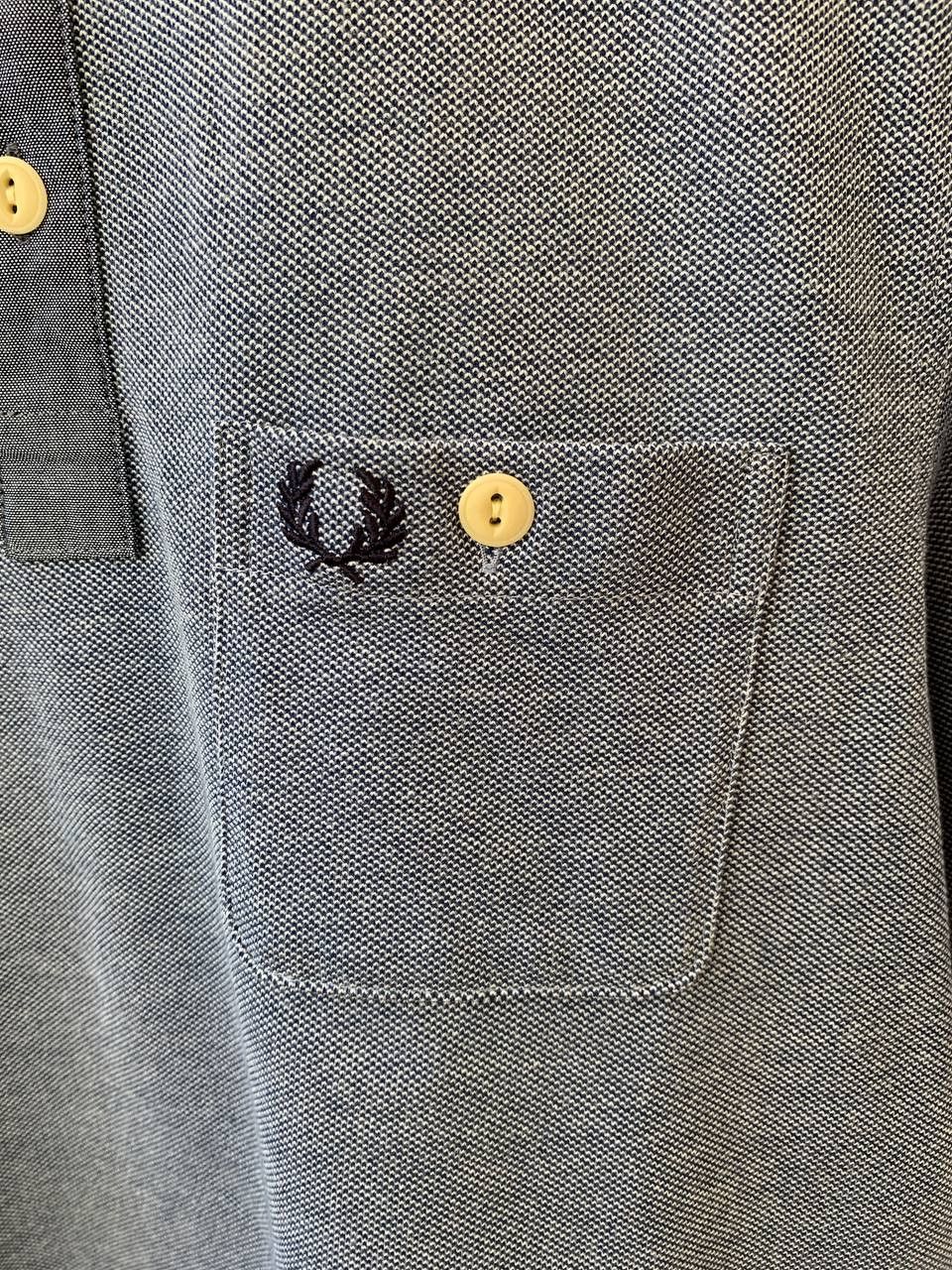 Designer × Fred Perry × Vintage Fred Perry Polo T-Shirt Cotton Pocket Vintage Shirt Size US M / EU 48-50 / 2 - 8 Thumbnail