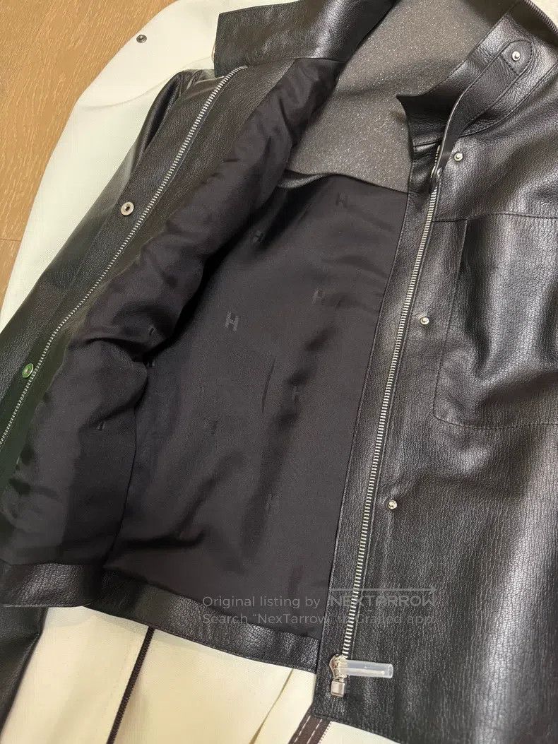 Hermes Hermes 2025 Autumn/Winter New Leather Jacket Size XS / US 0-2 / IT 36-38 - 2 Thumbnail