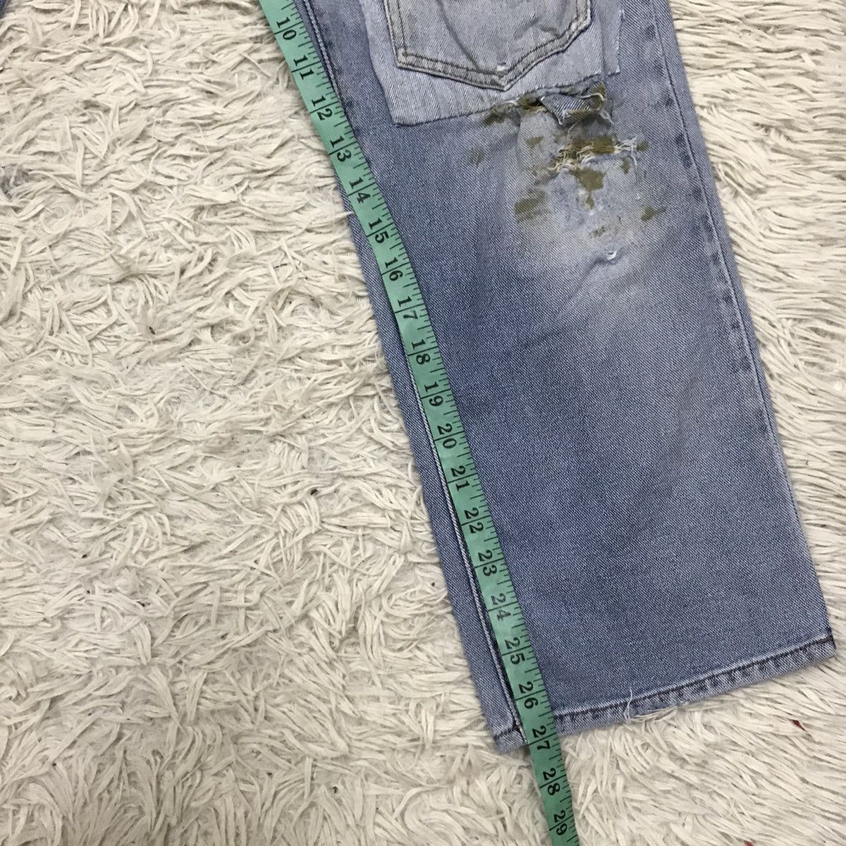 Japanese Brand × Vintage Vintage Sayotasu Co. ltd Blue Way Custom Distressed Jeans Size US 28 / EU 44 - 21 Thumbnail