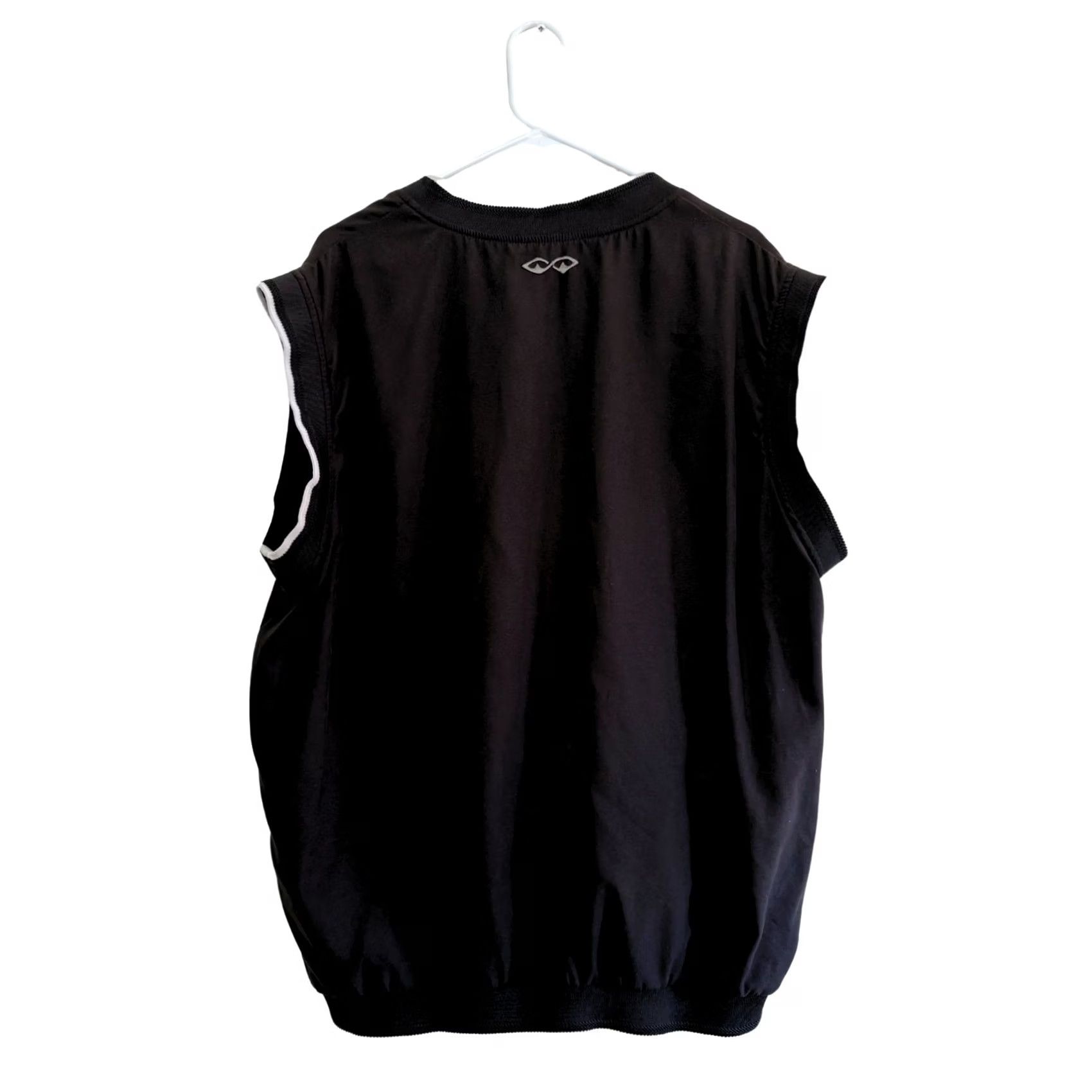 X-LARGE Snake Eyes Windwear Vest Windbreaker - Men Large Black - Zip Pockets - Polyester - 24 Chest - 28 Length Size US L / EU 52-54 / 3 - 2 Thumbnail