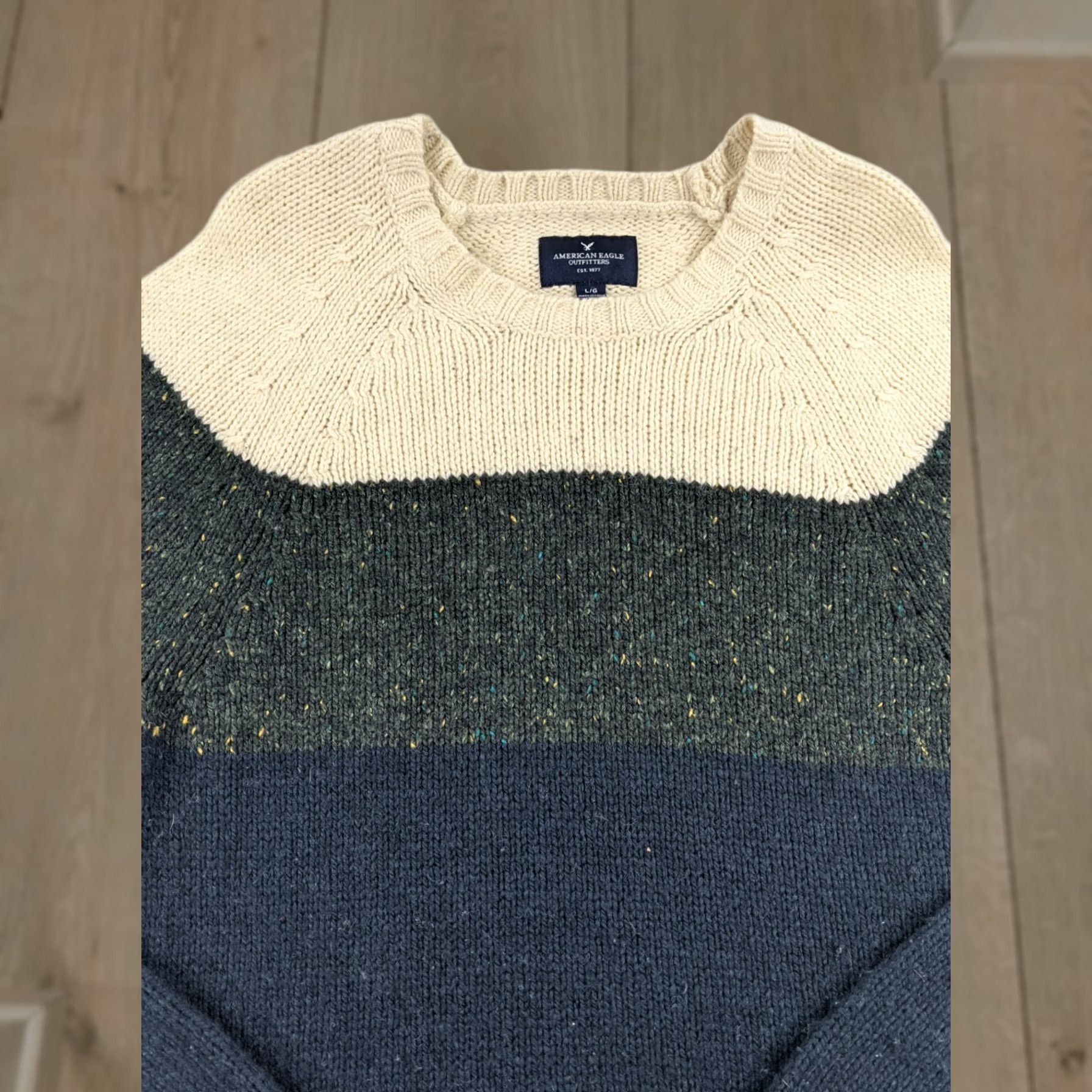 American Eagle Outfitters American Eagle Outfitters Sweater Mens L Wool Blend Pullover Crewneck Size US L / EU 52-54 / 3 - 1 Thumbnail