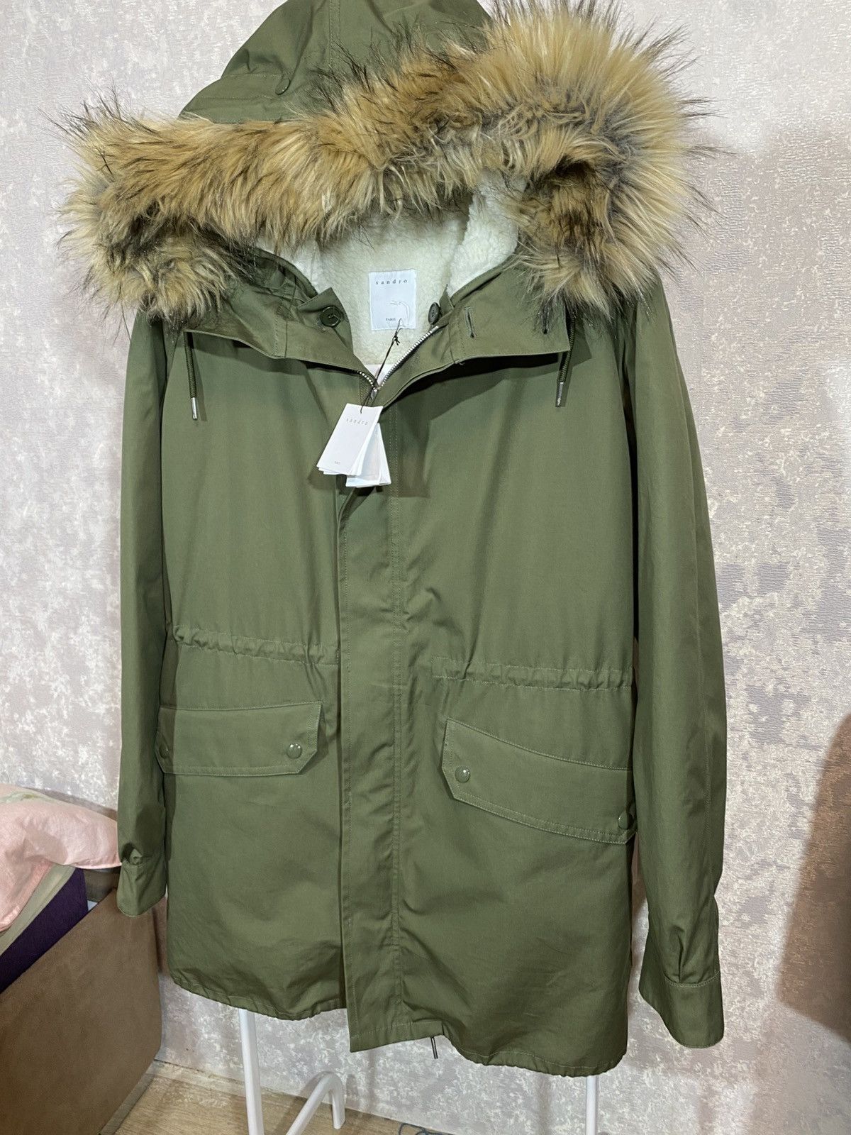 Sandro Sandro New Men Parka Jacket Size US M / EU 48-50 / 2 - 3 Thumbnail