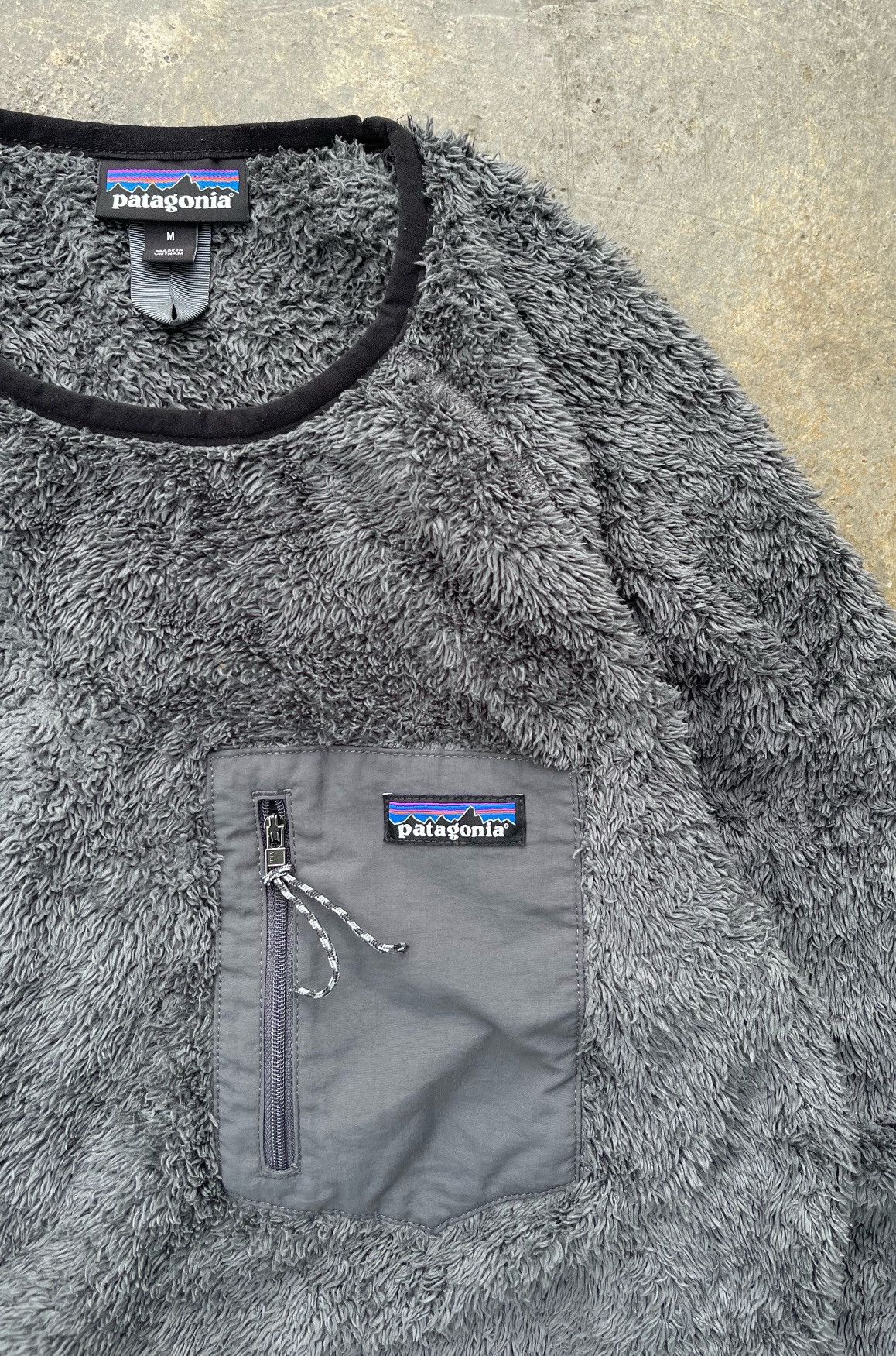 Patagonia × Vintage 🔥 Patagonia Men's Fleece Pocket Tee Size US M / EU 48-50 / 2 - 7 Thumbnail